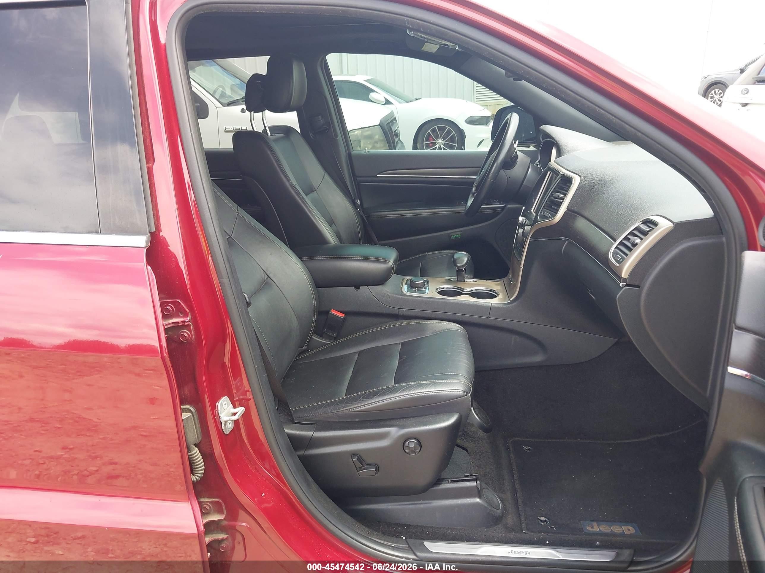 2014 Jeep Grand Cherokee Limited Maroon vin: 1C4RJFBG3EC526386