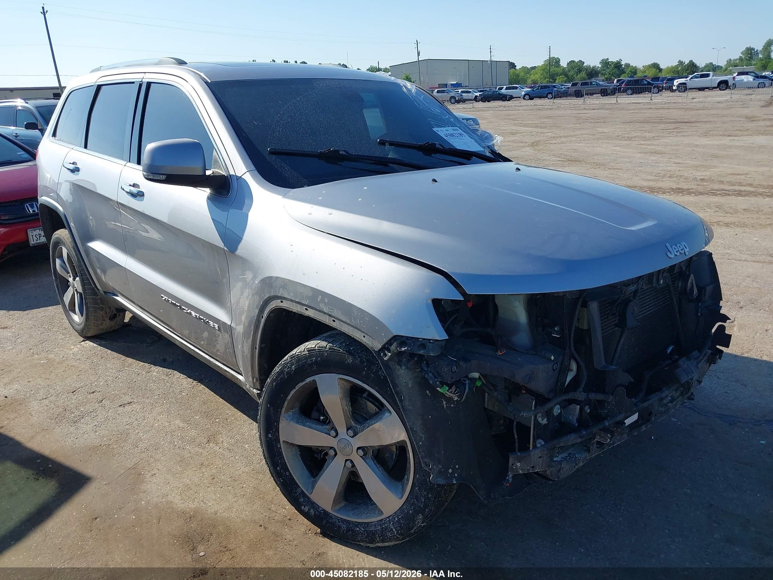 2014 Jeep Grand Cherokee Limited Silver vin: 1C4RJFBG3EC527781