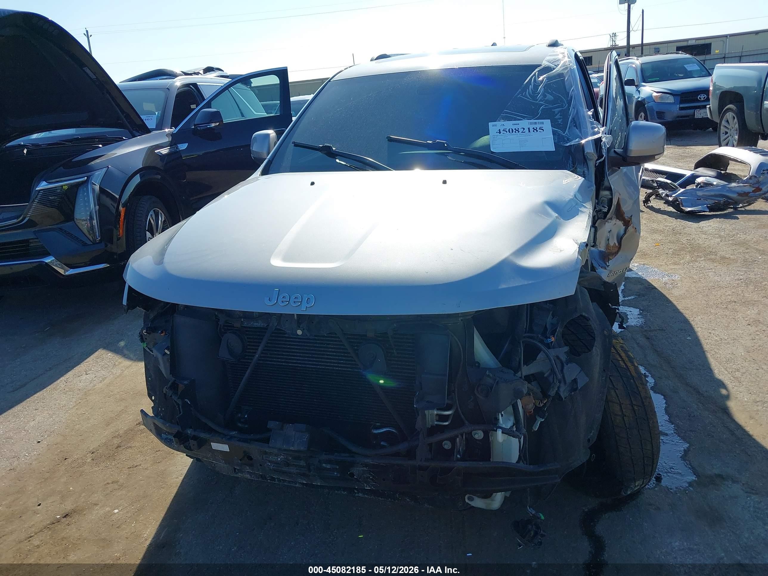 2014 Jeep Grand Cherokee Limited Silver vin: 1C4RJFBG3EC527781