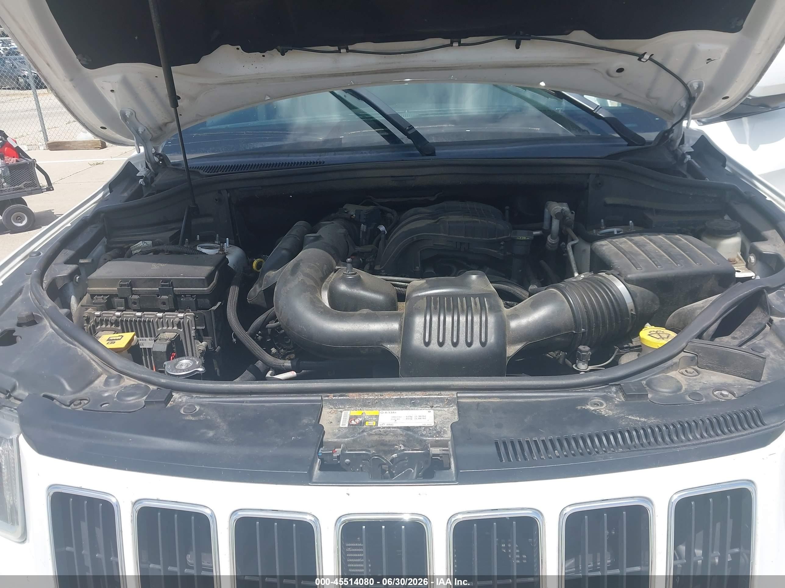 2014 Jeep Grand Cherokee Limited Белый vin: 1C4RJFBG3EC546346
