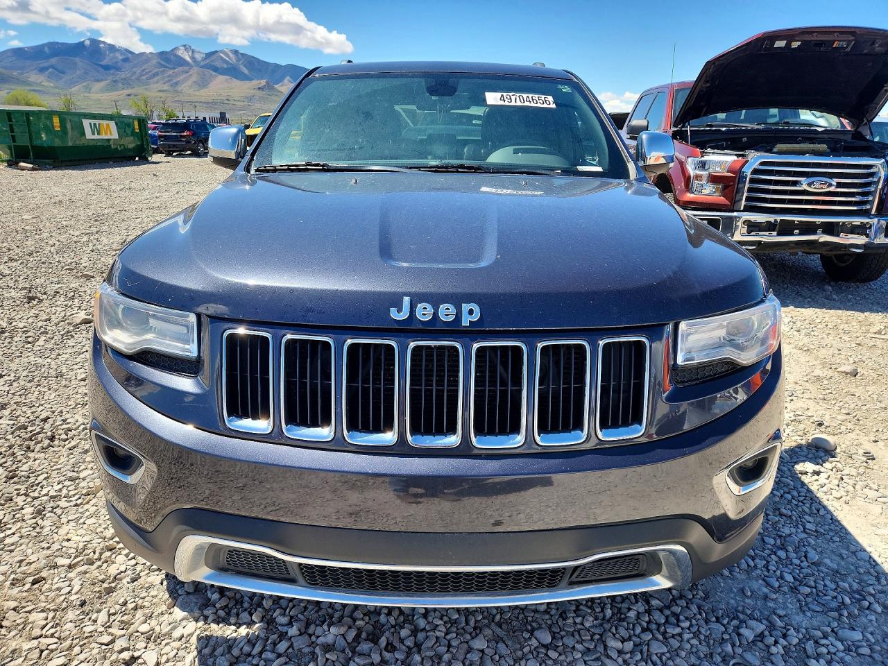 2014 Jeep Grand Cherokee Limited Charcoal vin: 1C4RJFBG3EC570517