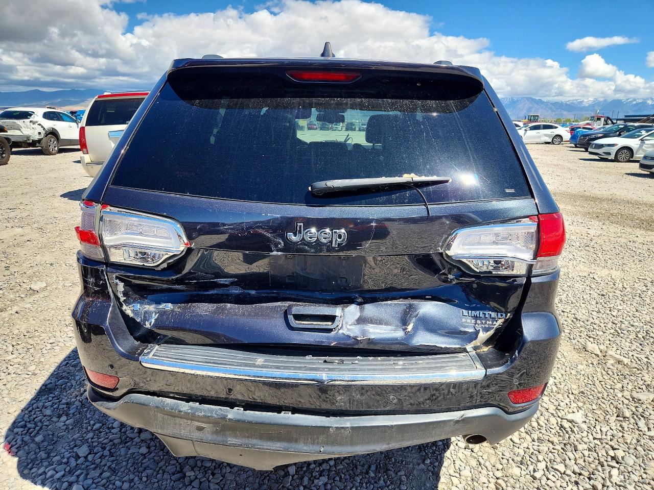 2014 Jeep Grand Cherokee Limited Charcoal vin: 1C4RJFBG3EC570517