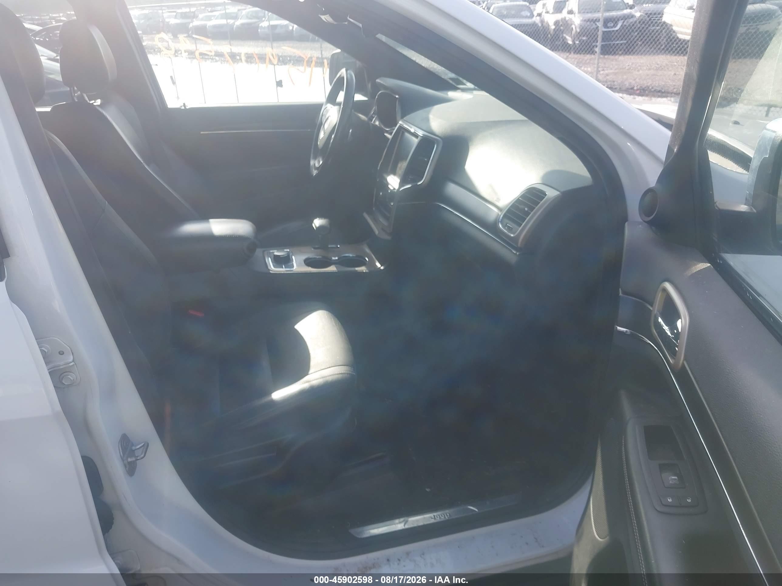 2014 Jeep Grand Cherokee Limited White vin: 1C4RJFBG3EC572090