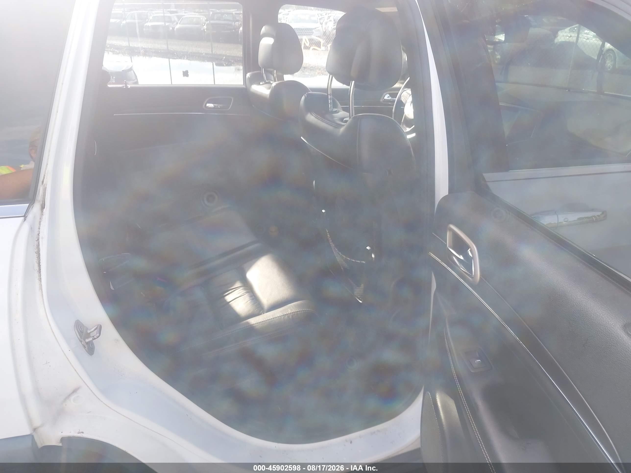 2014 Jeep Grand Cherokee Limited White vin: 1C4RJFBG3EC572090
