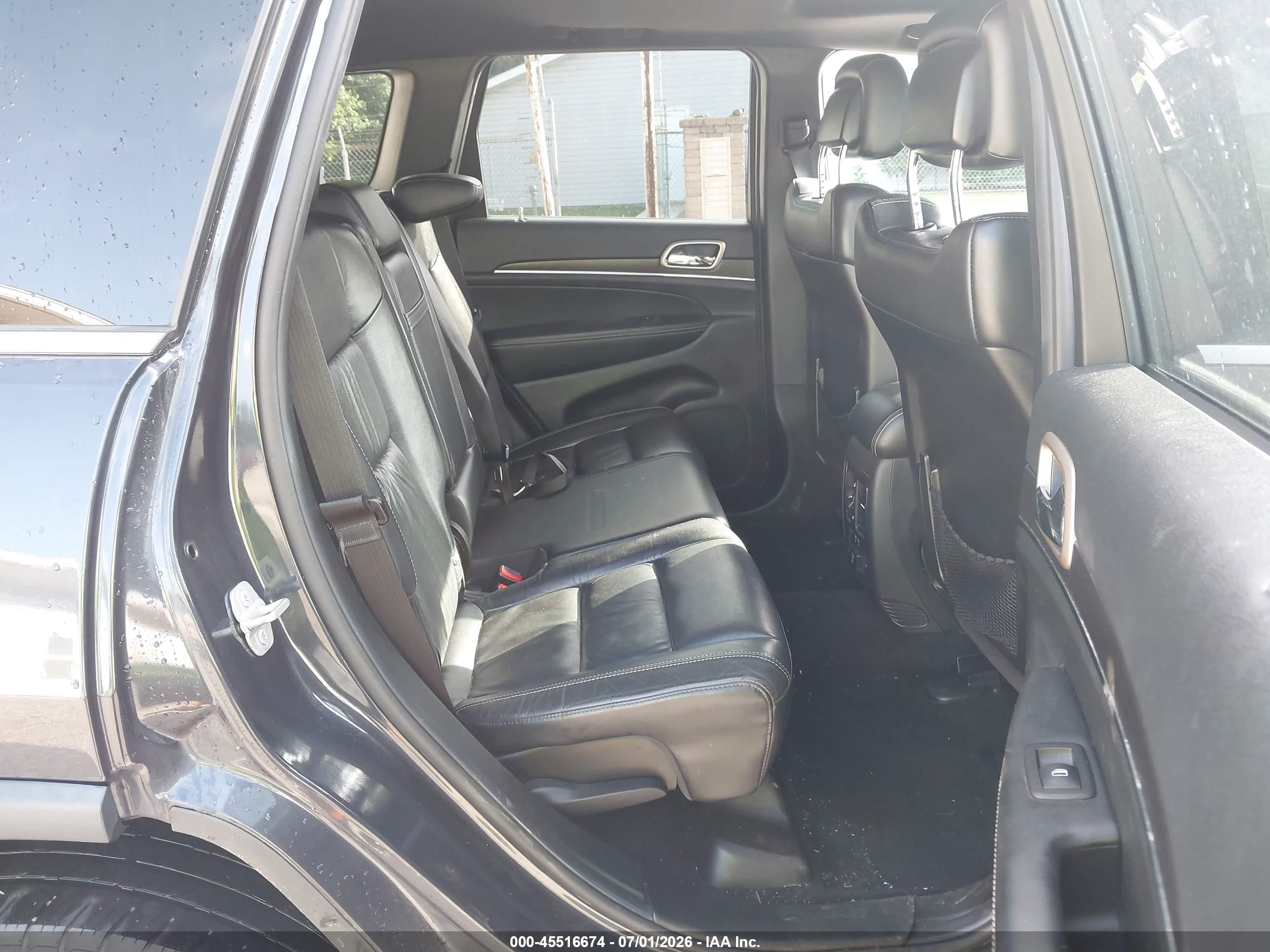 2014 Jeep Grand Cherokee Limited Black vin: 1C4RJFBG3EC579542