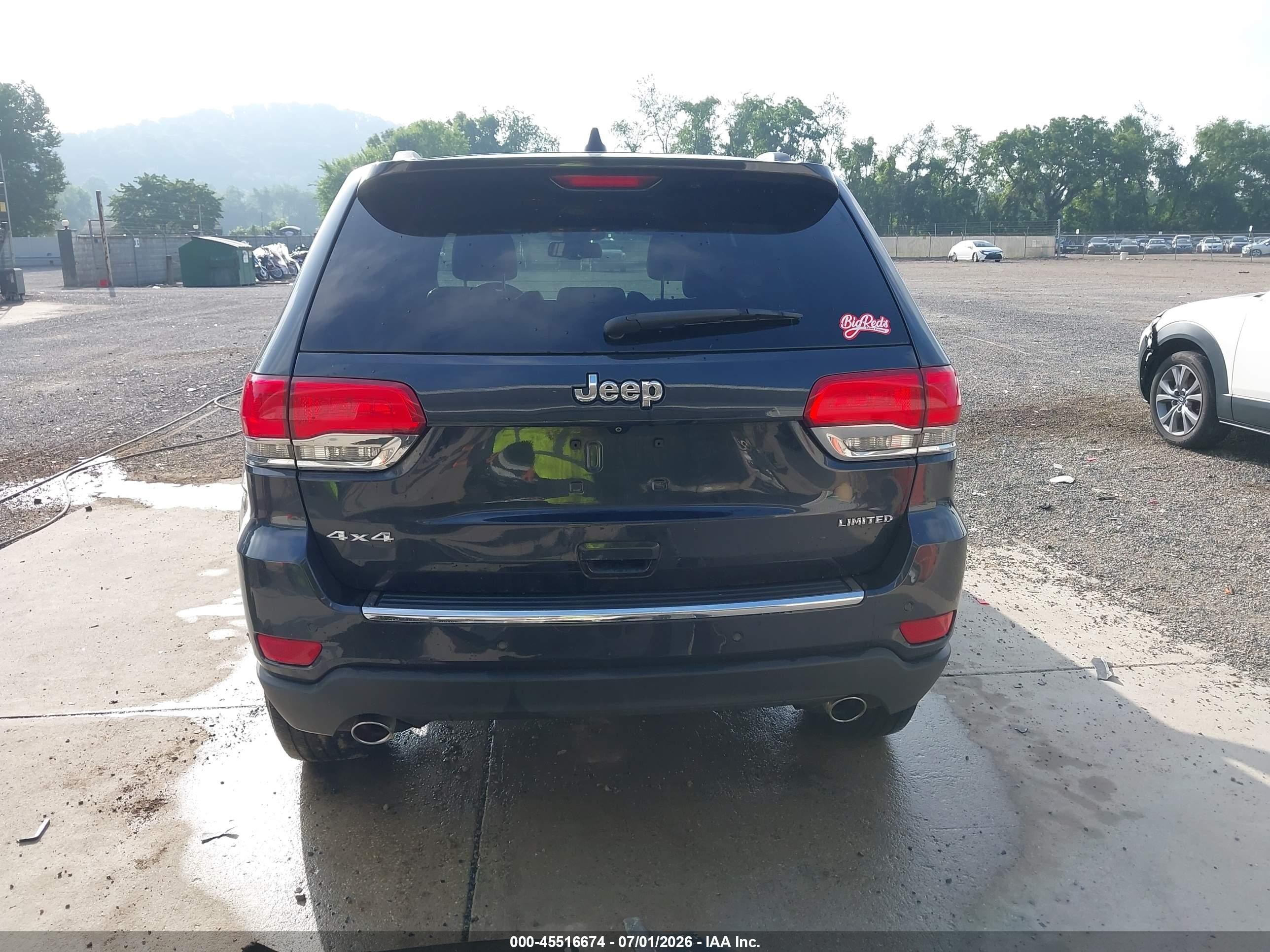 2014 Jeep Grand Cherokee Limited Black vin: 1C4RJFBG3EC579542