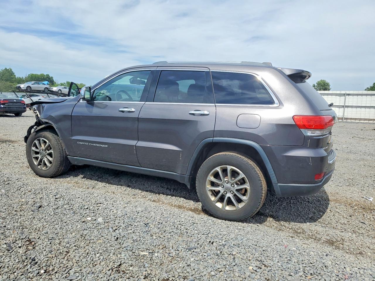 2015 Jeep Grand Cherokee Limited Серый vin: 1C4RJFBG3FC104362