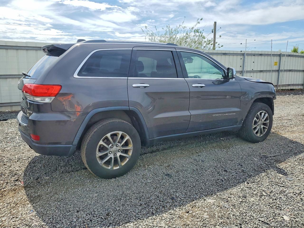 2015 Jeep Grand Cherokee Limited Серый vin: 1C4RJFBG3FC104362