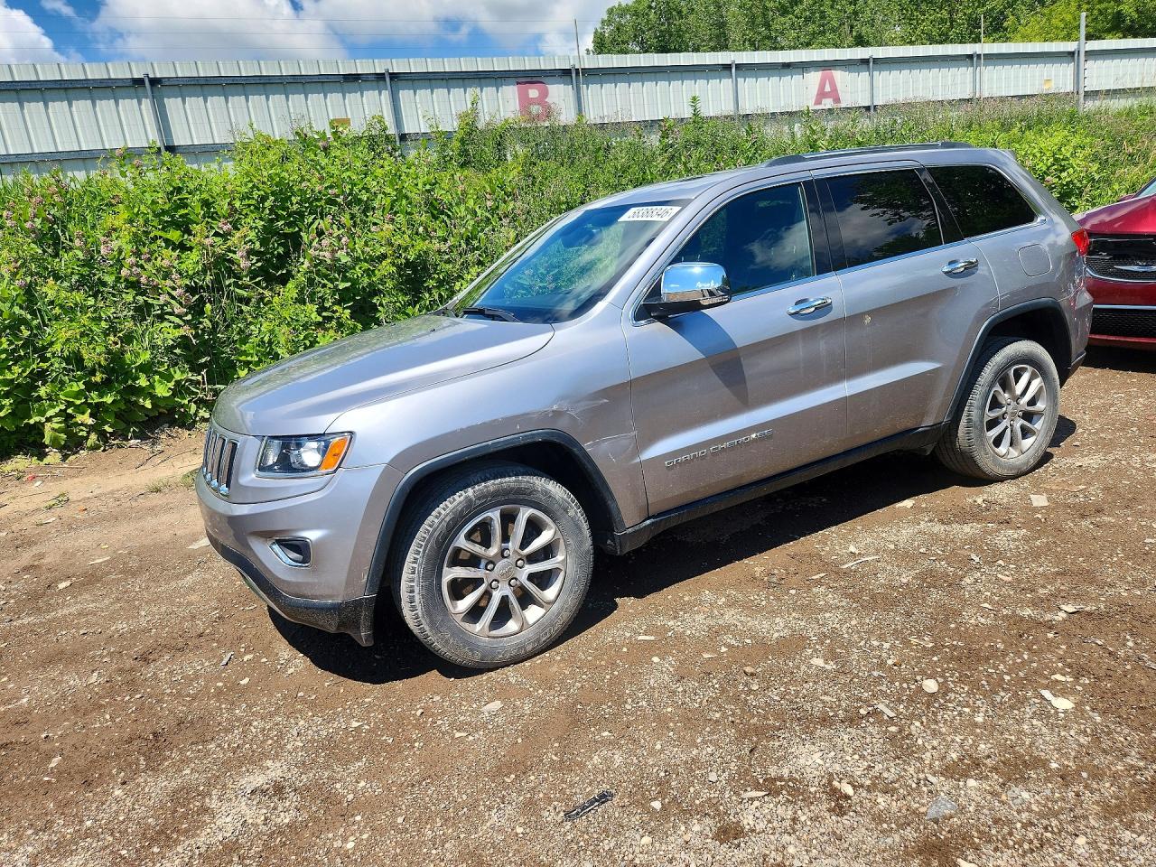 2015 Jeep Grand Cherokee Limited Silver vin: 1C4RJFBG3FC128919