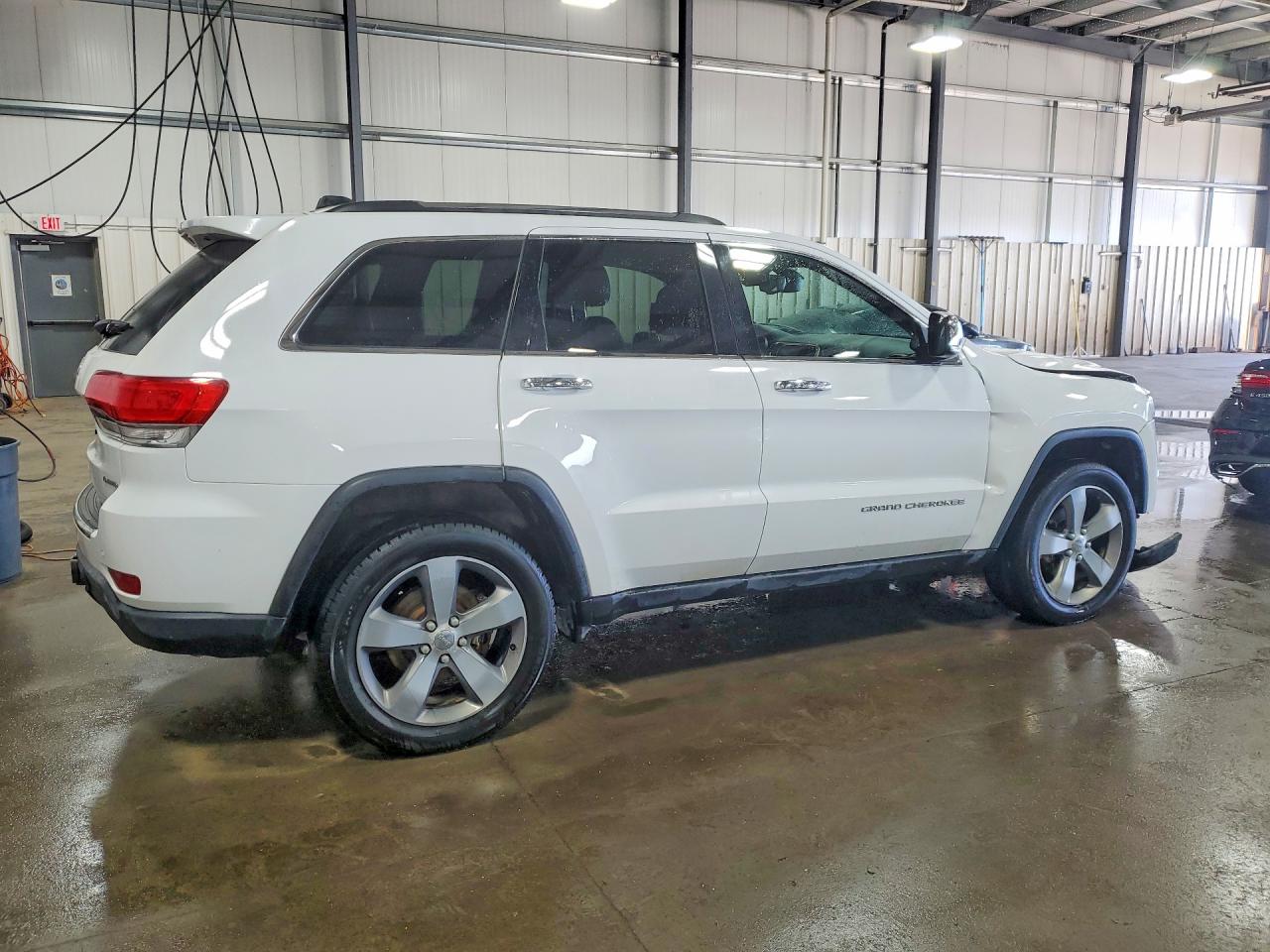 2015 Jeep Grand Cherokee Limited White vin: 1C4RJFBG3FC164965