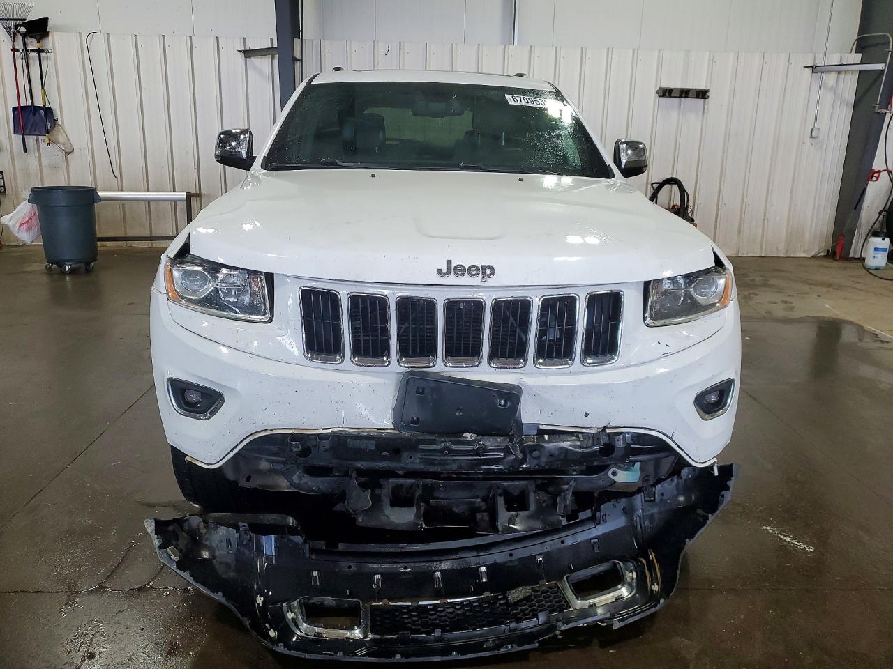 2015 Jeep Grand Cherokee Limited White vin: 1C4RJFBG3FC164965