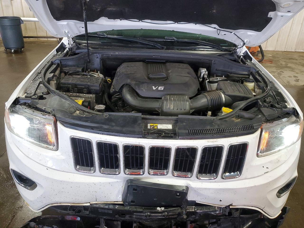 2015 Jeep Grand Cherokee Limited White vin: 1C4RJFBG3FC164965