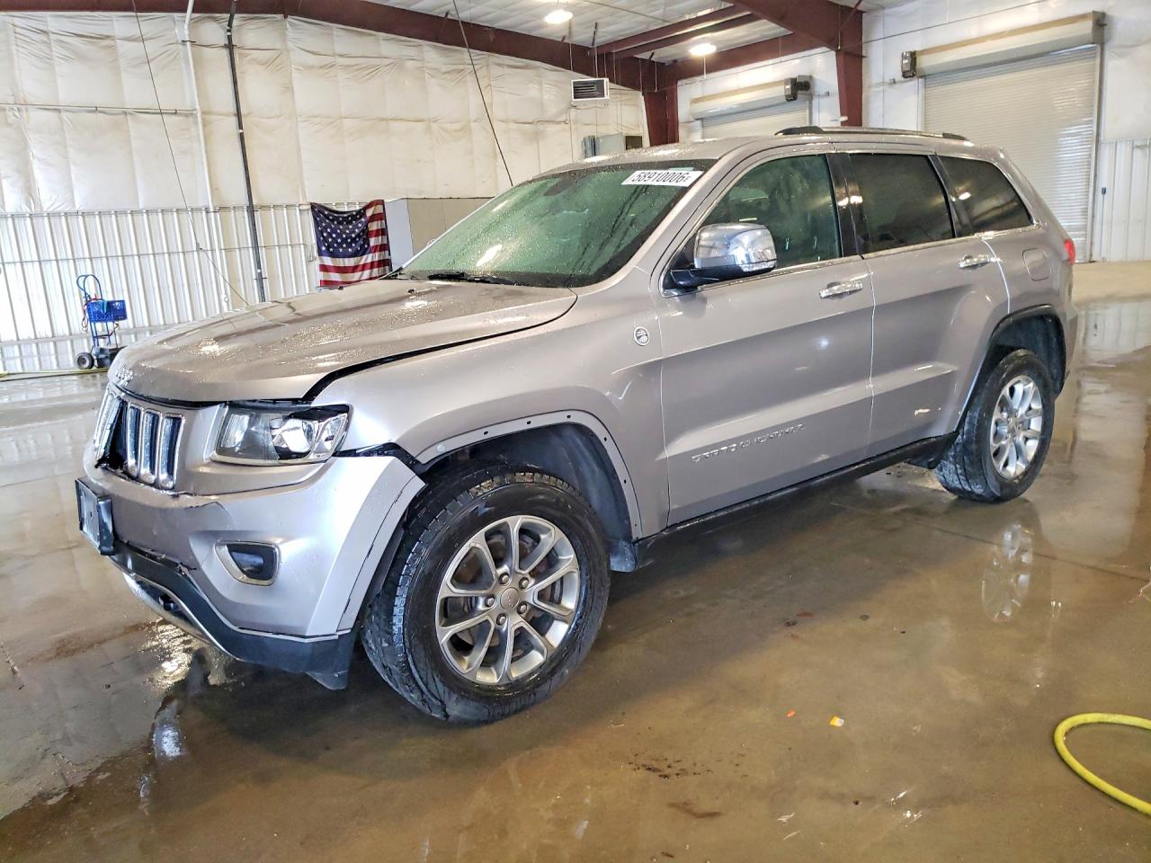 2015 Jeep Grand Cherokee Limited Серый vin: 1C4RJFBG3FC173746