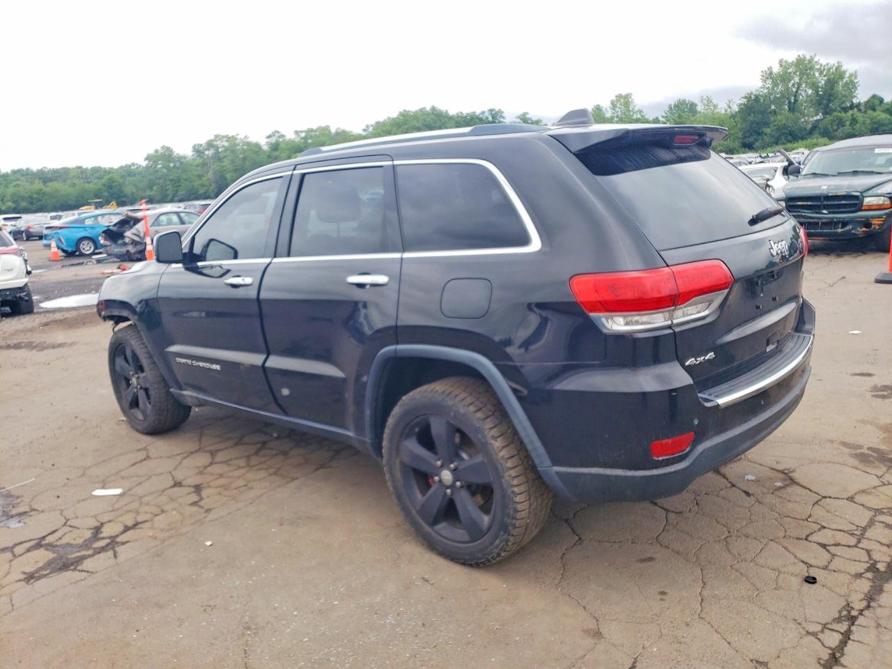 2015 Jeep Grand Cherokee Limited Black vin: 1C4RJFBG3FC173892