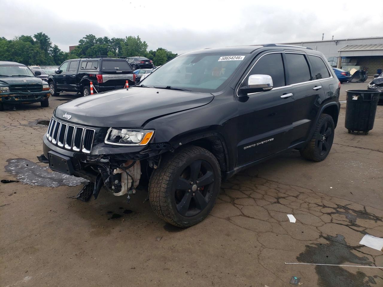 2015 Jeep Grand Cherokee Limited Black vin: 1C4RJFBG3FC173892