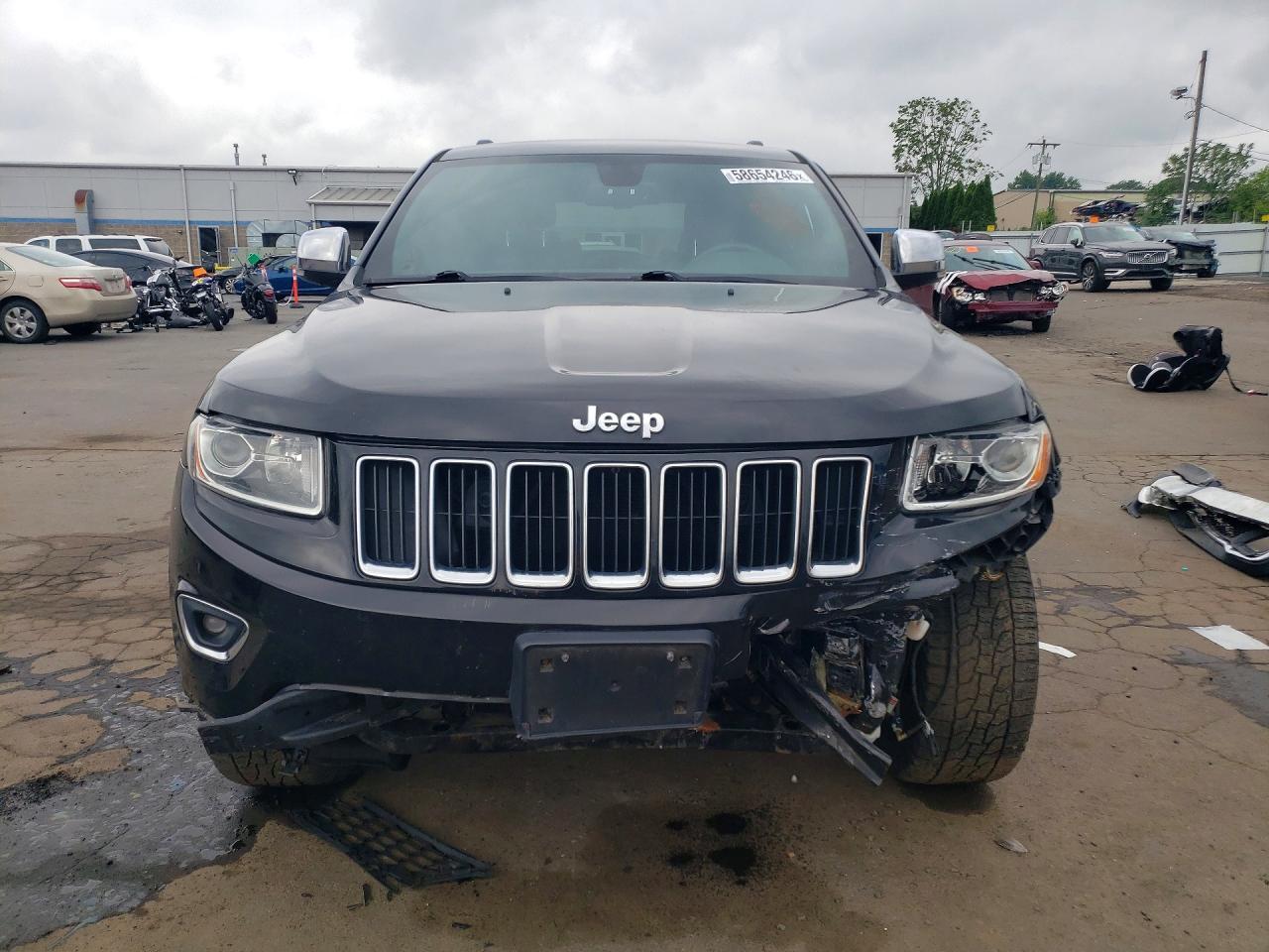 2015 Jeep Grand Cherokee Limited Black vin: 1C4RJFBG3FC173892