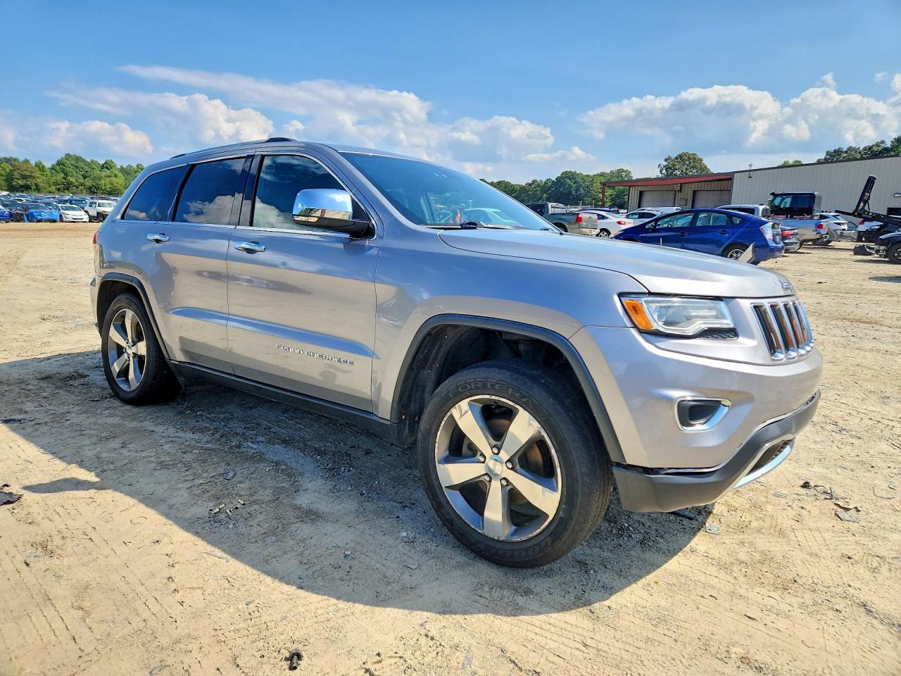 2015 Jeep Grand Cherokee Limited Silver vin: 1C4RJFBG3FC197884