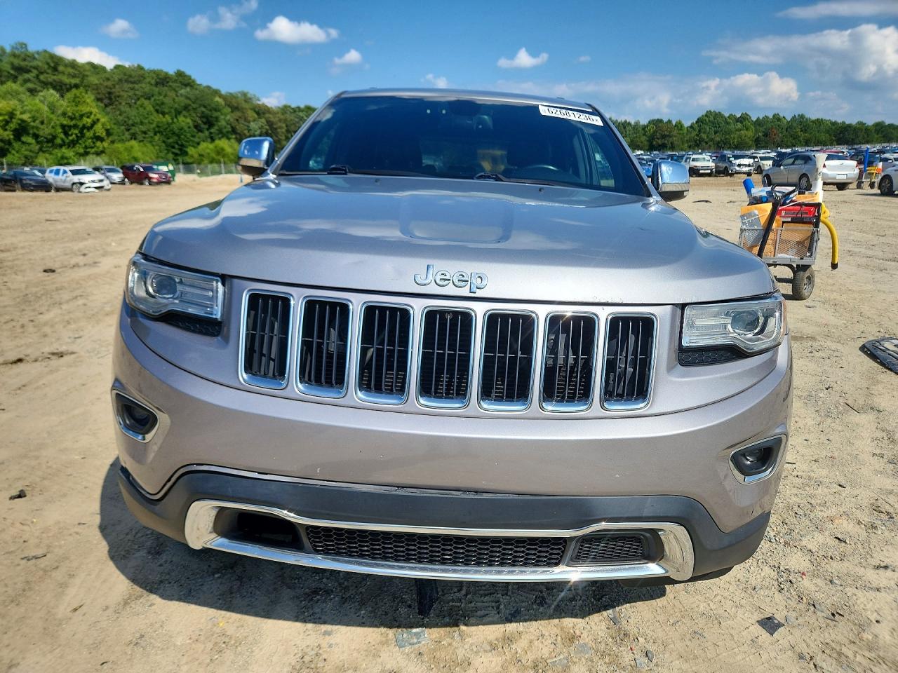 2015 Jeep Grand Cherokee Limited Silver vin: 1C4RJFBG3FC197884