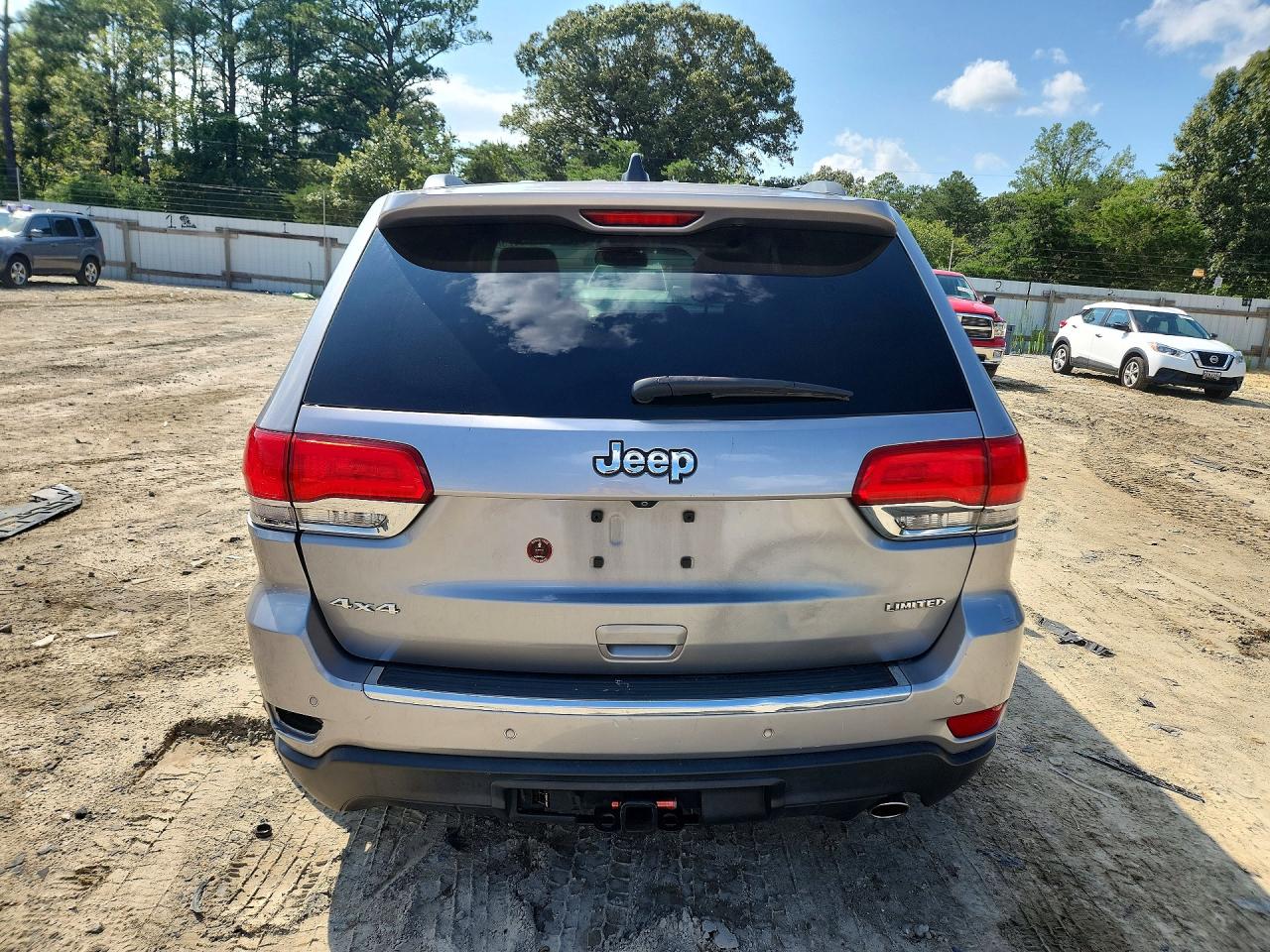 2015 Jeep Grand Cherokee Limited Silver vin: 1C4RJFBG3FC197884