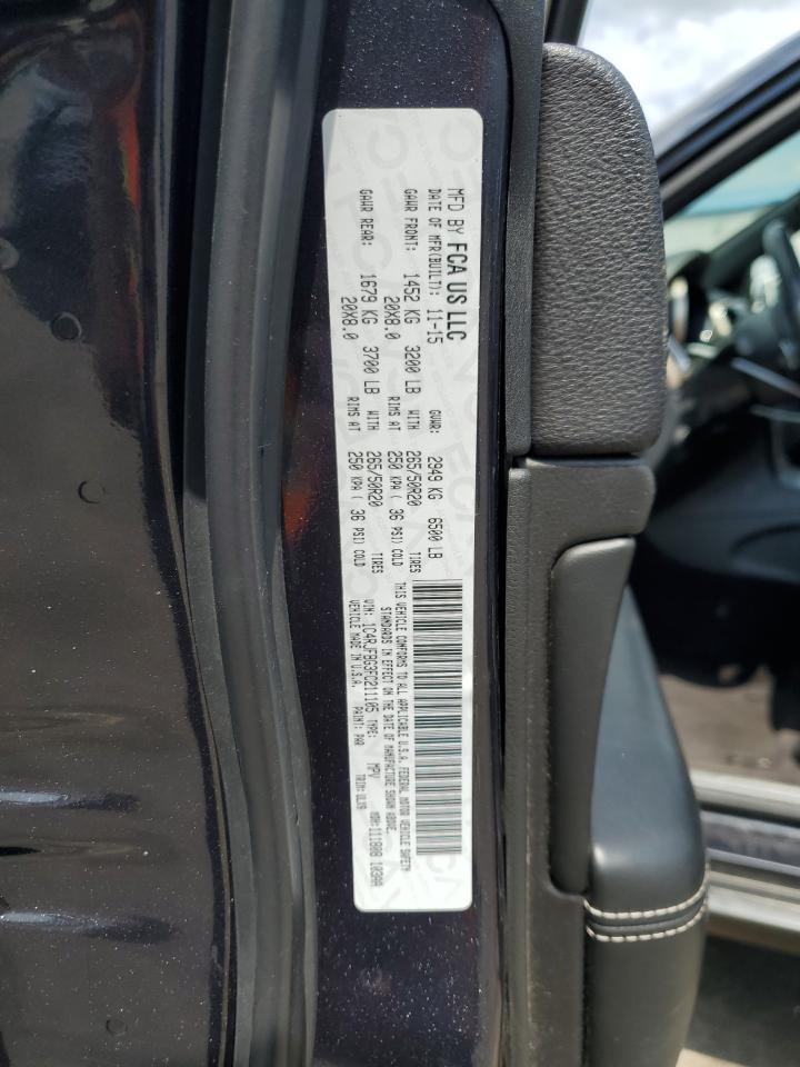 2015 Jeep Grand Cherokee Limited Charcoal vin: 1C4RJFBG3FC211105