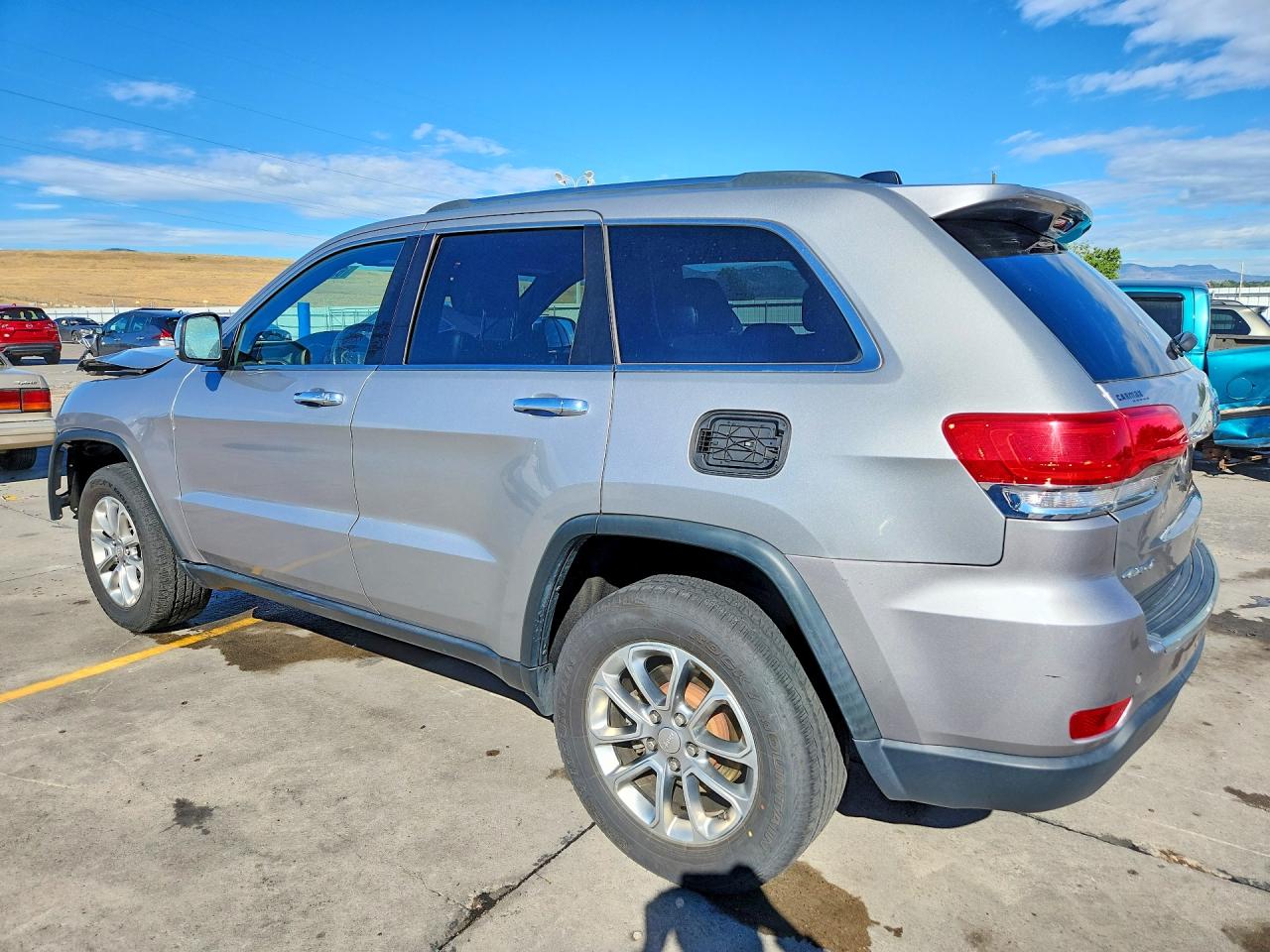 2015 Jeep Grand Cherokee Limited Silver vin: 1C4RJFBG3FC233959
