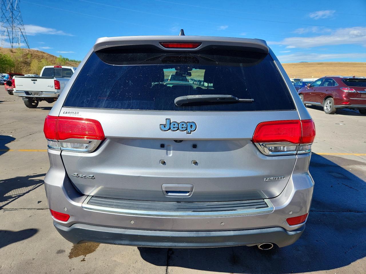 2015 Jeep Grand Cherokee Limited Silver vin: 1C4RJFBG3FC233959