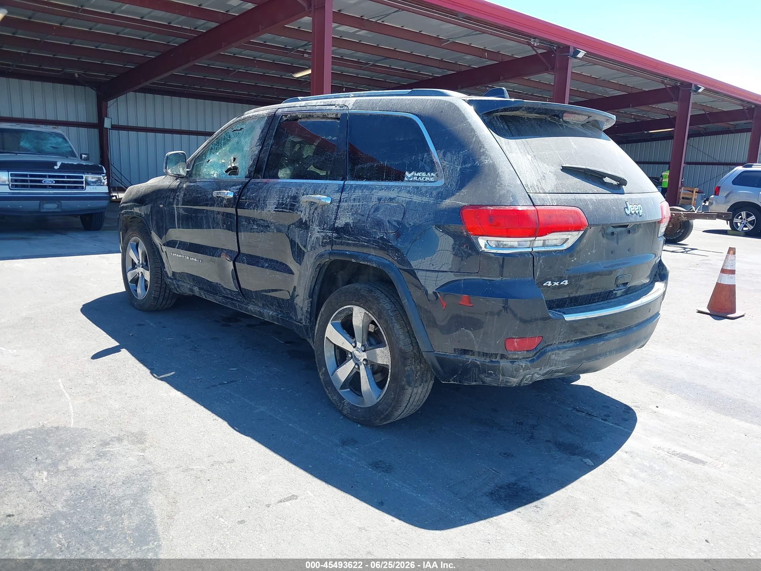 2015 Jeep Grand Cherokee Limited Black vin: 1C4RJFBG3FC238434