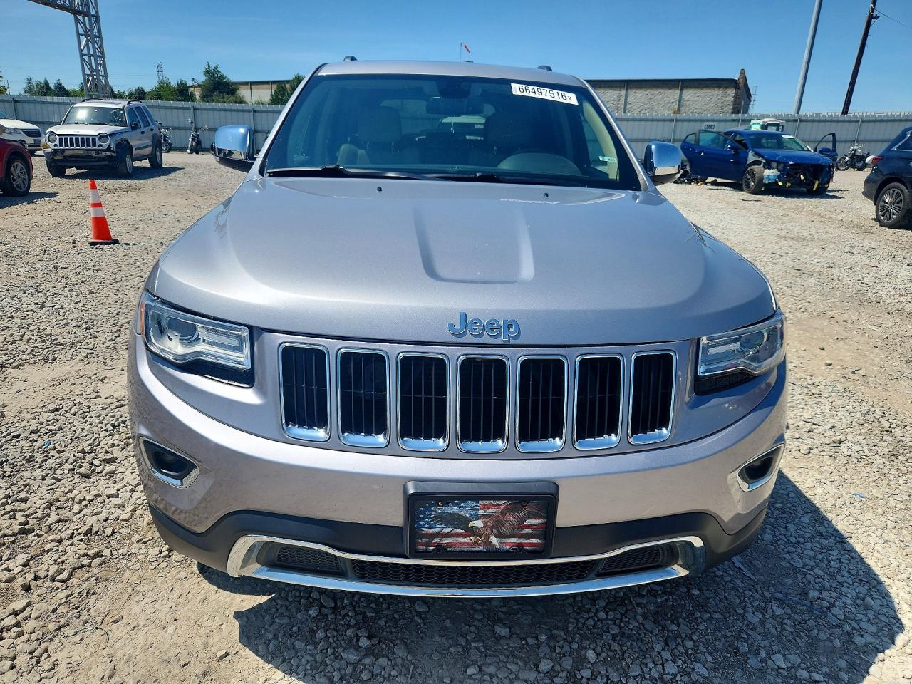 2015 Jeep Grand Cherokee Limited Silver vin: 1C4RJFBG3FC604635