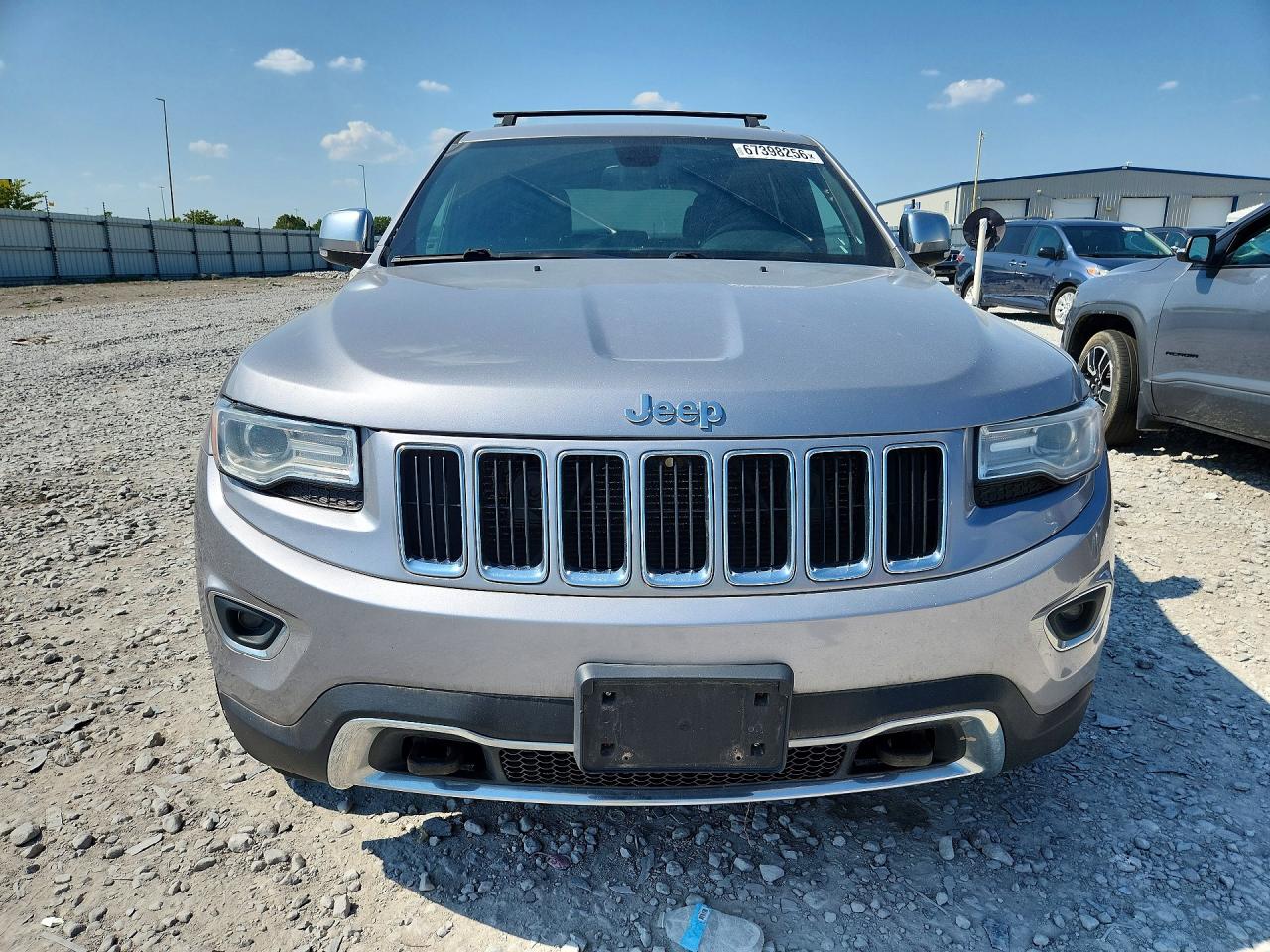 2015 Jeep Grand Cherokee Limited Silver vin: 1C4RJFBG3FC607275