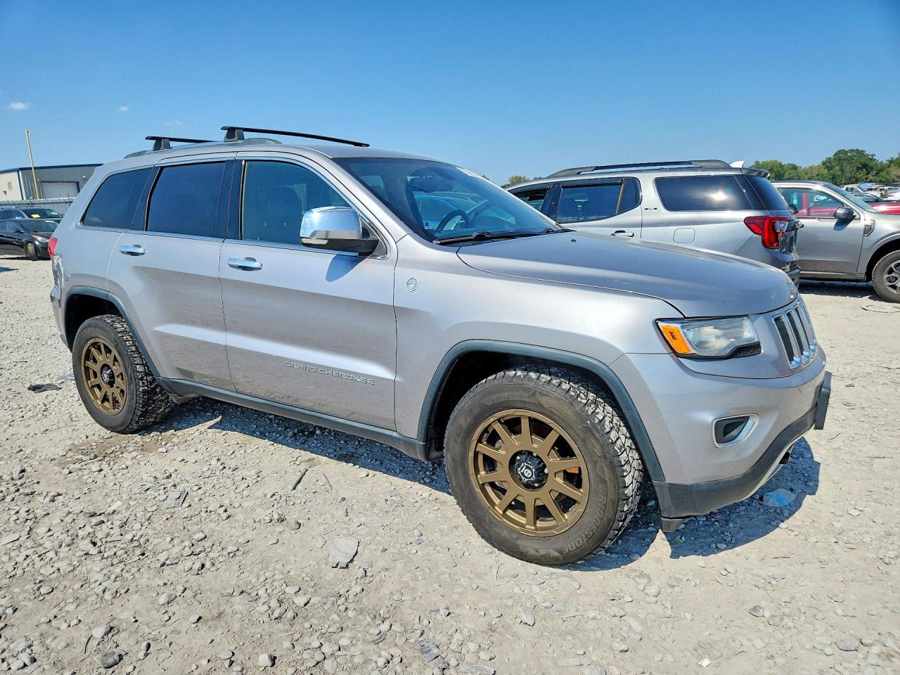 2015 Jeep Grand Cherokee Limited Silver vin: 1C4RJFBG3FC607275