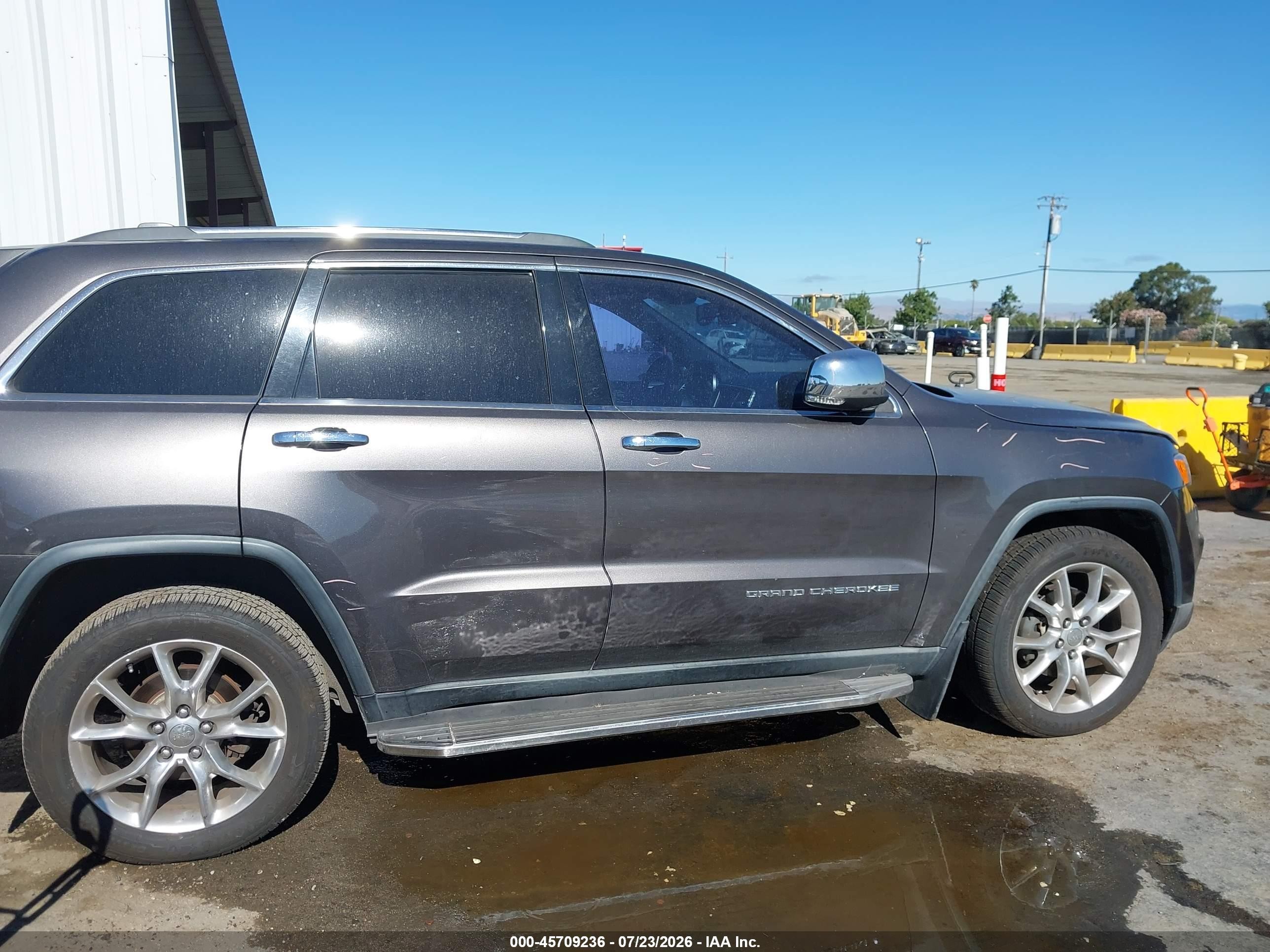 2015 Jeep Grand Cherokee Limited Gray vin: 1C4RJFBG3FC637490