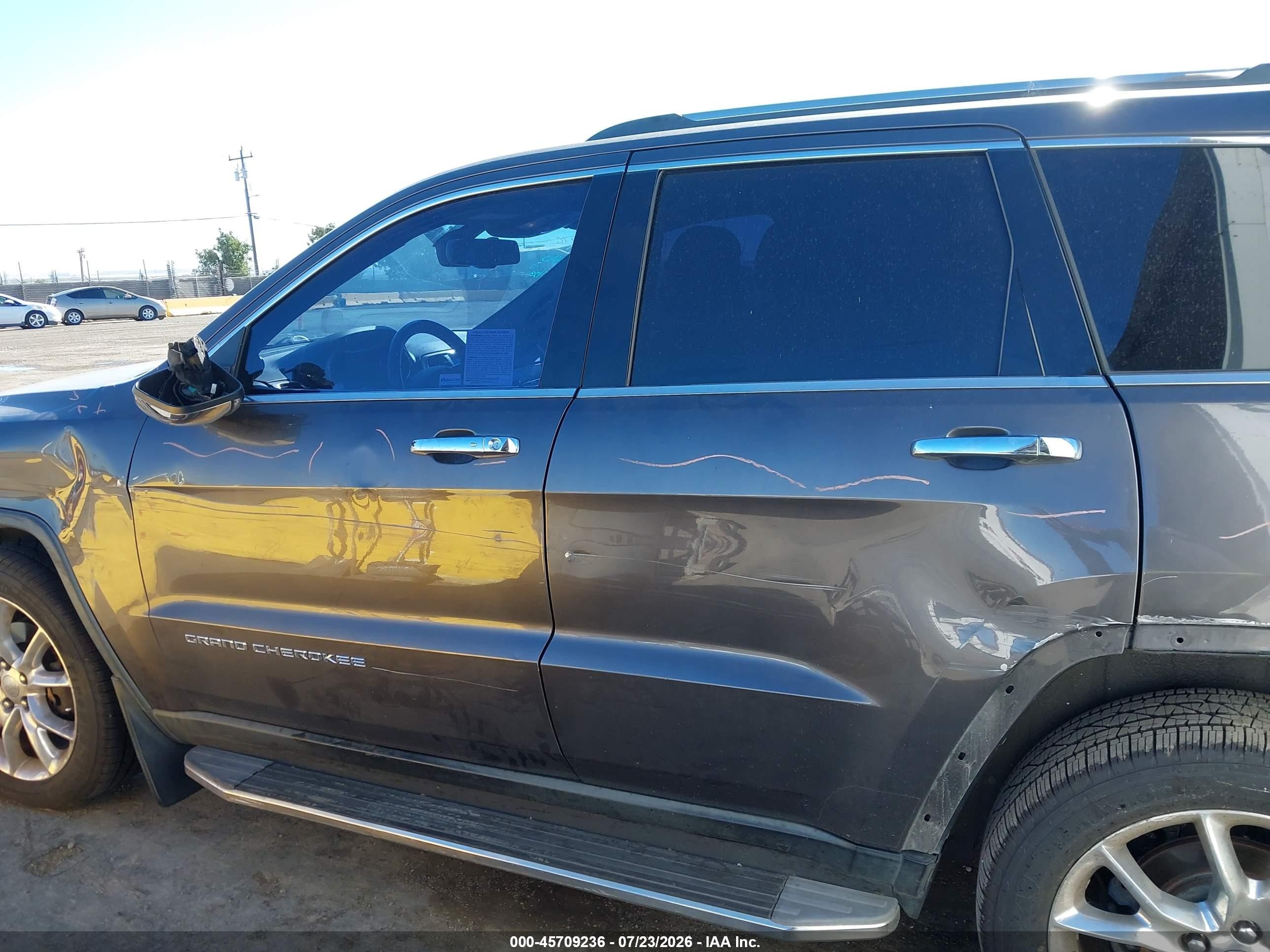 2015 Jeep Grand Cherokee Limited Gray vin: 1C4RJFBG3FC637490