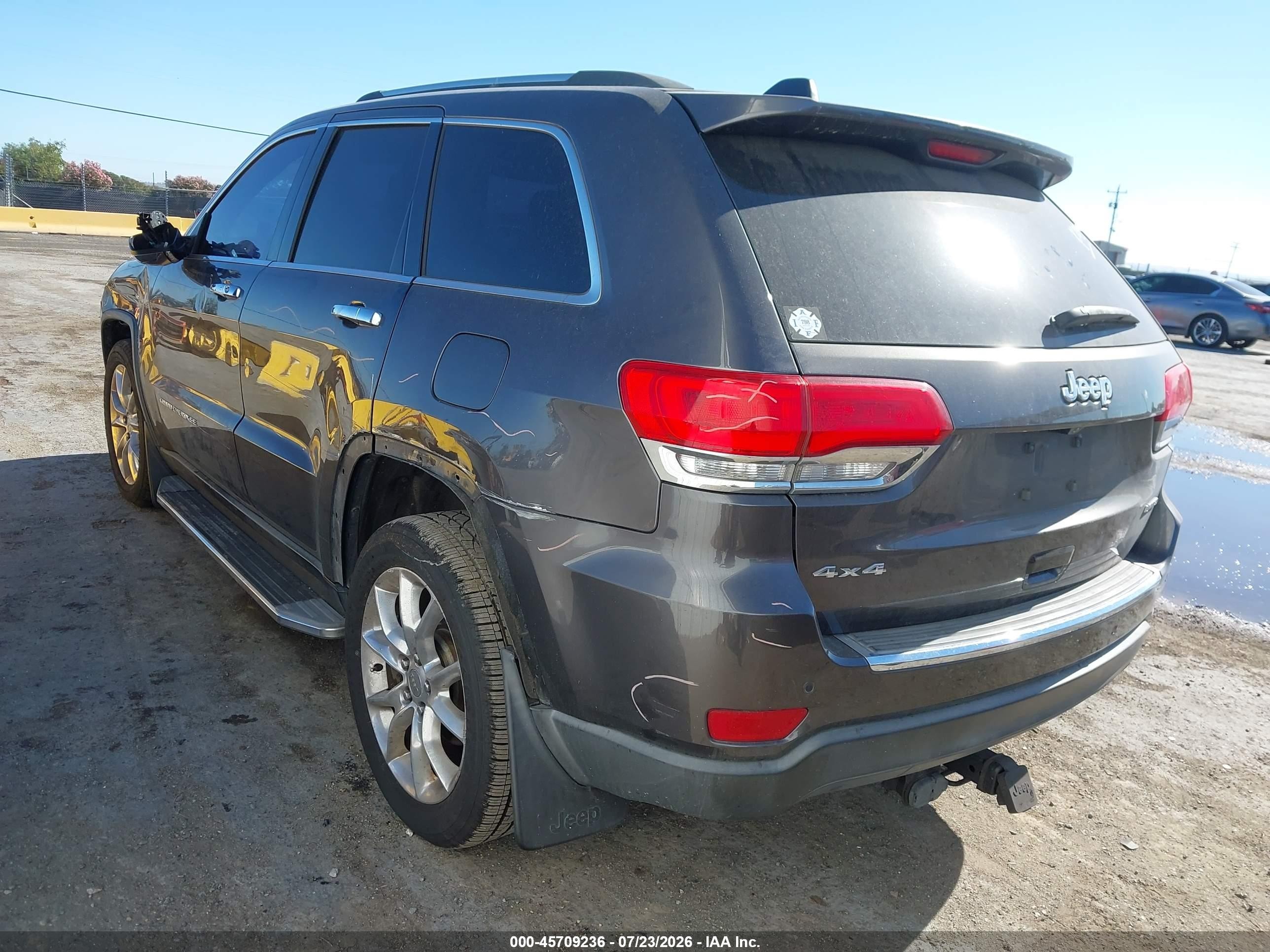 2015 Jeep Grand Cherokee Limited Gray vin: 1C4RJFBG3FC637490