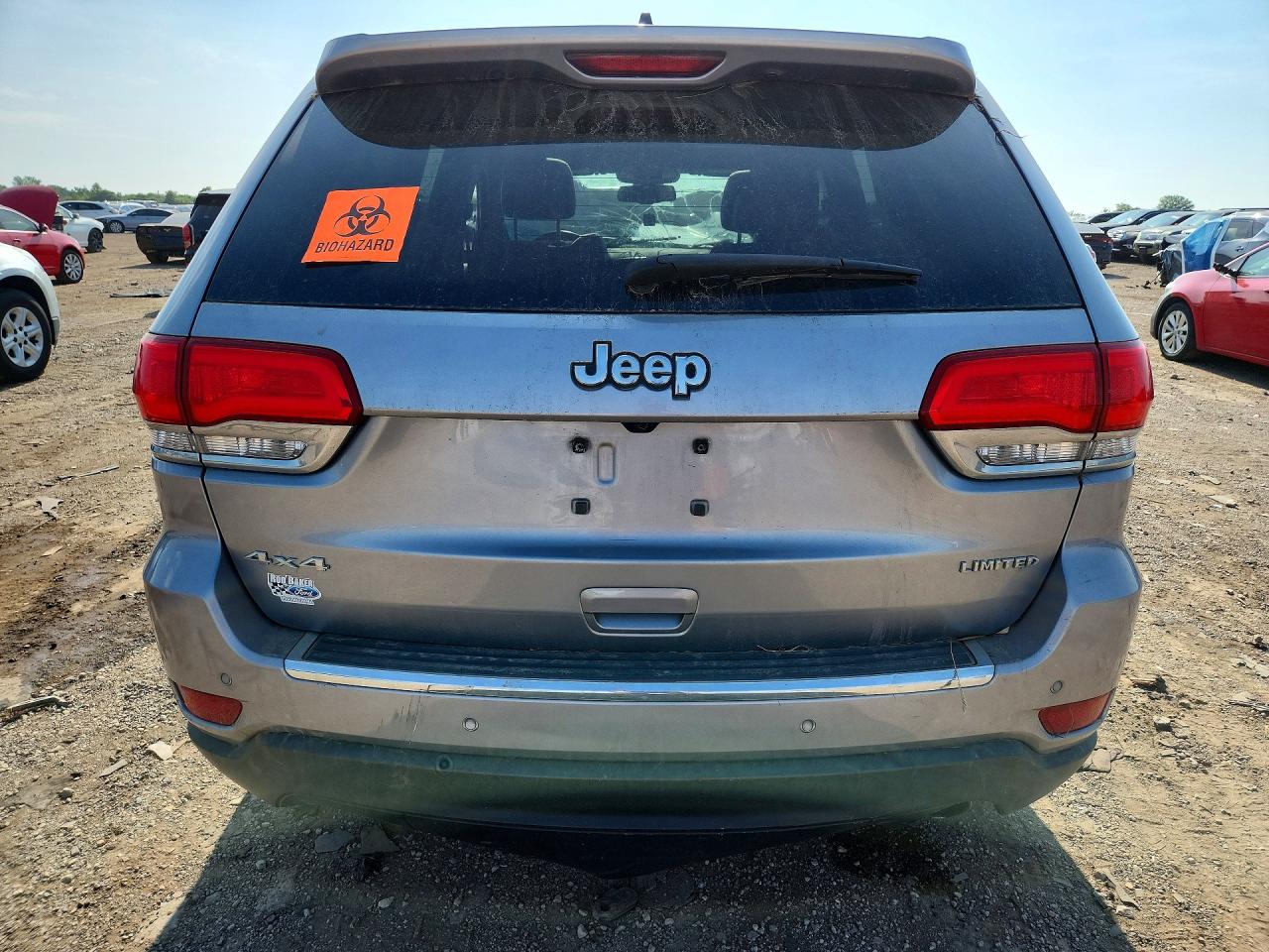 2015 Jeep Grand Cherokee Limited Silver vin: 1C4RJFBG3FC645623
