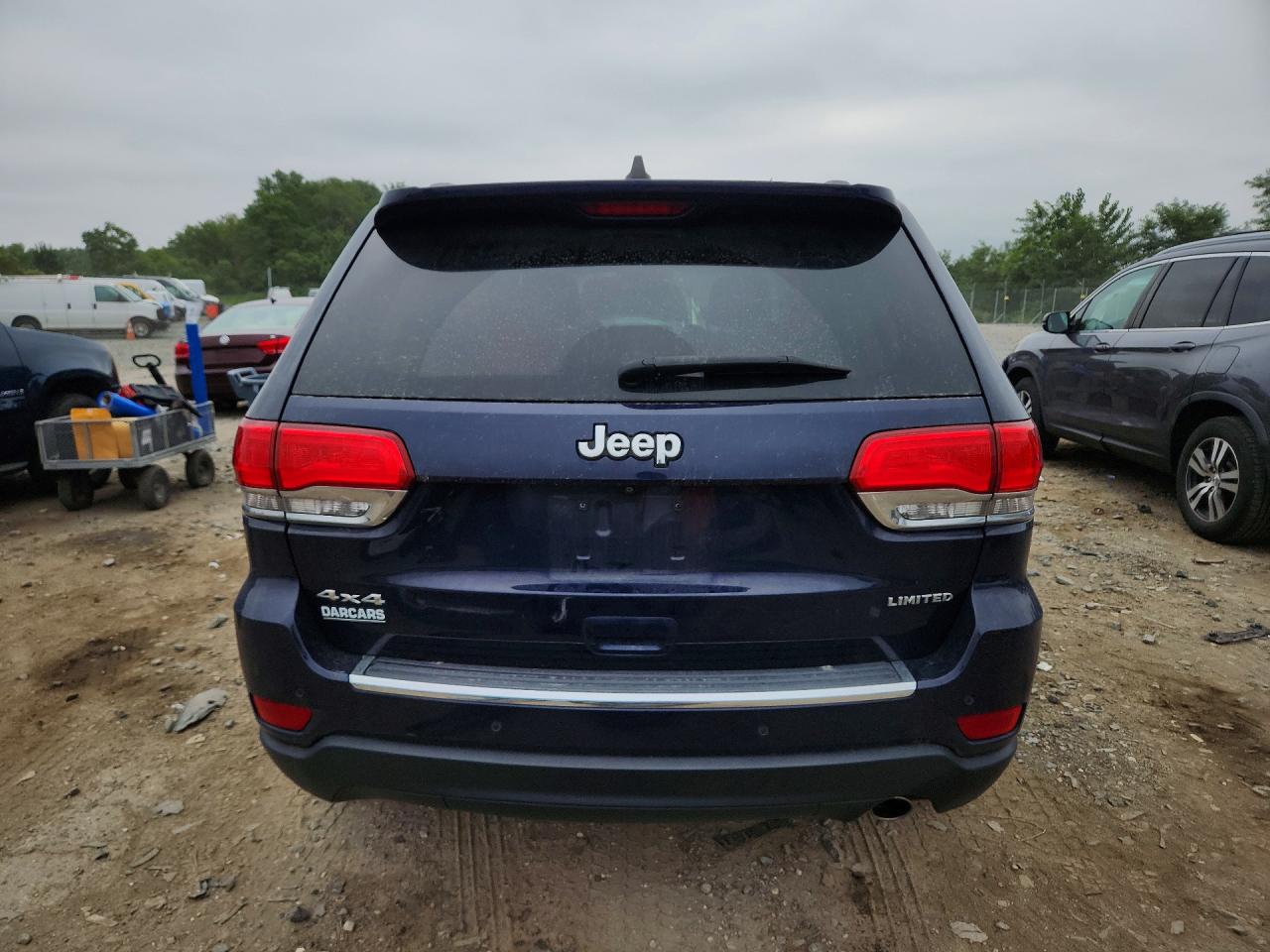 2015 Jeep Grand Cherokee Limited Blue vin: 1C4RJFBG3FC659666