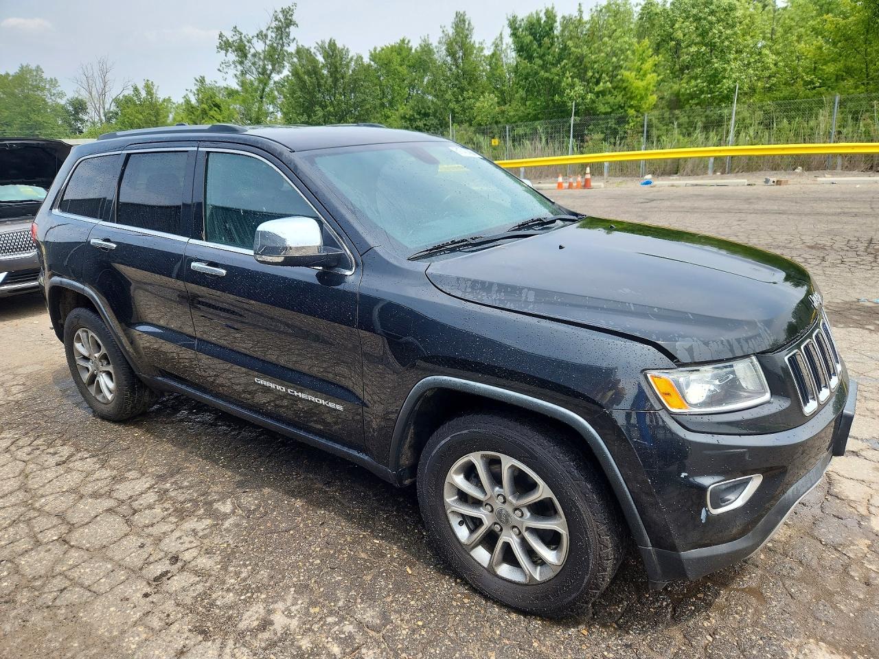 2015 Jeep Grand Cherokee Limited Black vin: 1C4RJFBG3FC751747