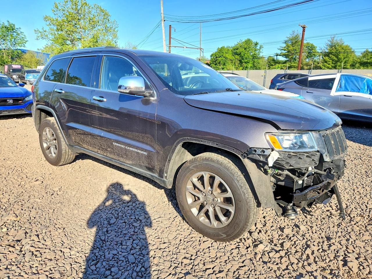 2015 Jeep Grand Cherokee Limited Black vin: 1C4RJFBG3FC752901
