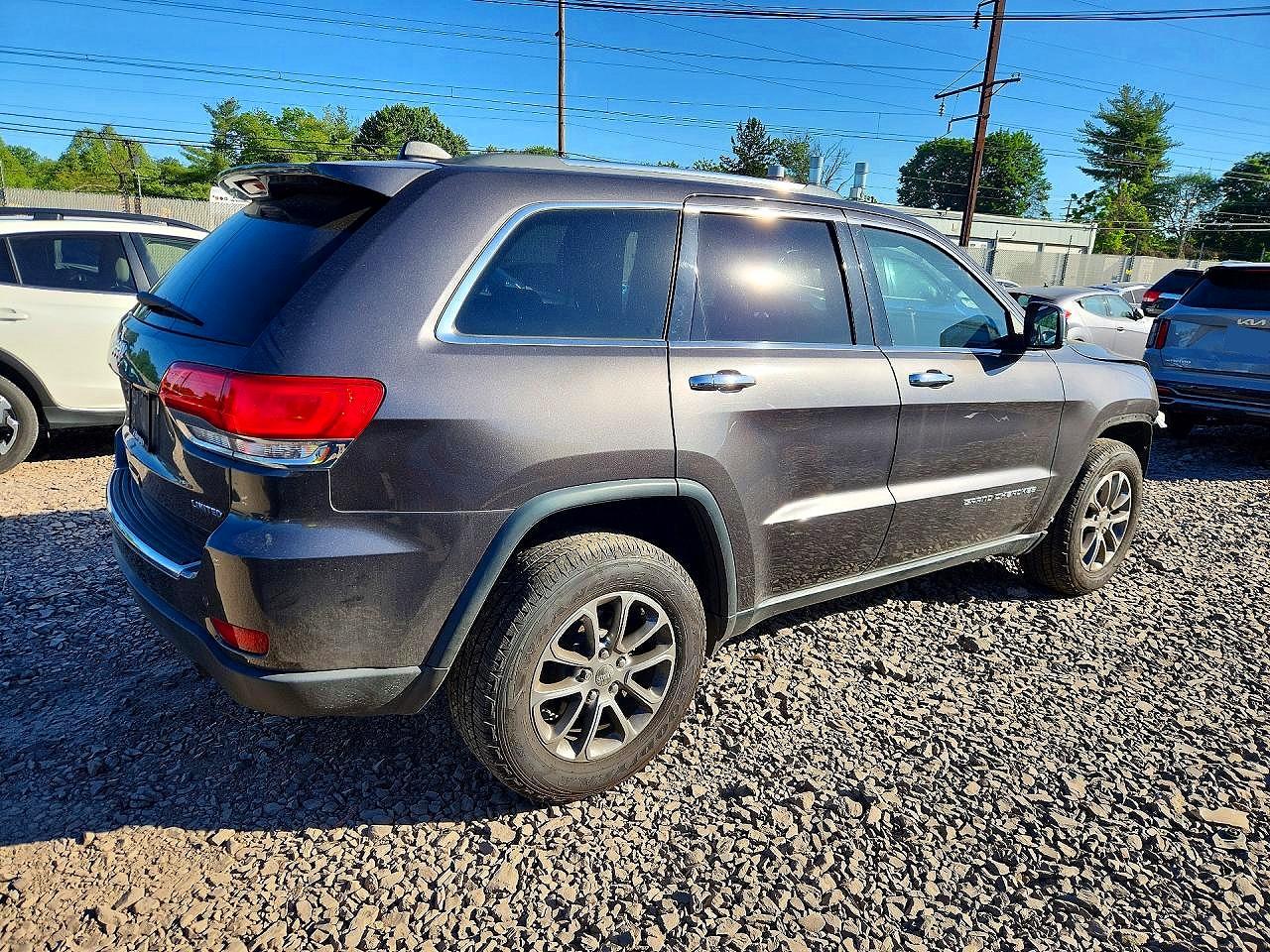 2015 Jeep Grand Cherokee Limited Black vin: 1C4RJFBG3FC752901