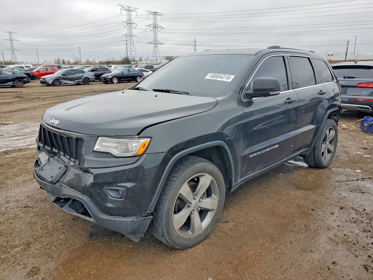 2015 Jeep Grand Cherokee Limited Черный vin: 1C4RJFBG3FC775420