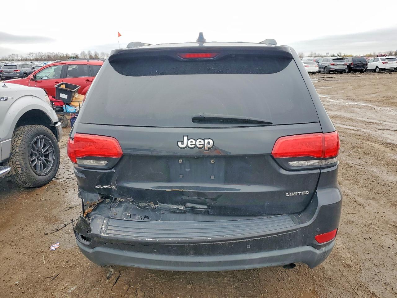 2015 Jeep Grand Cherokee Limited Черный vin: 1C4RJFBG3FC775420