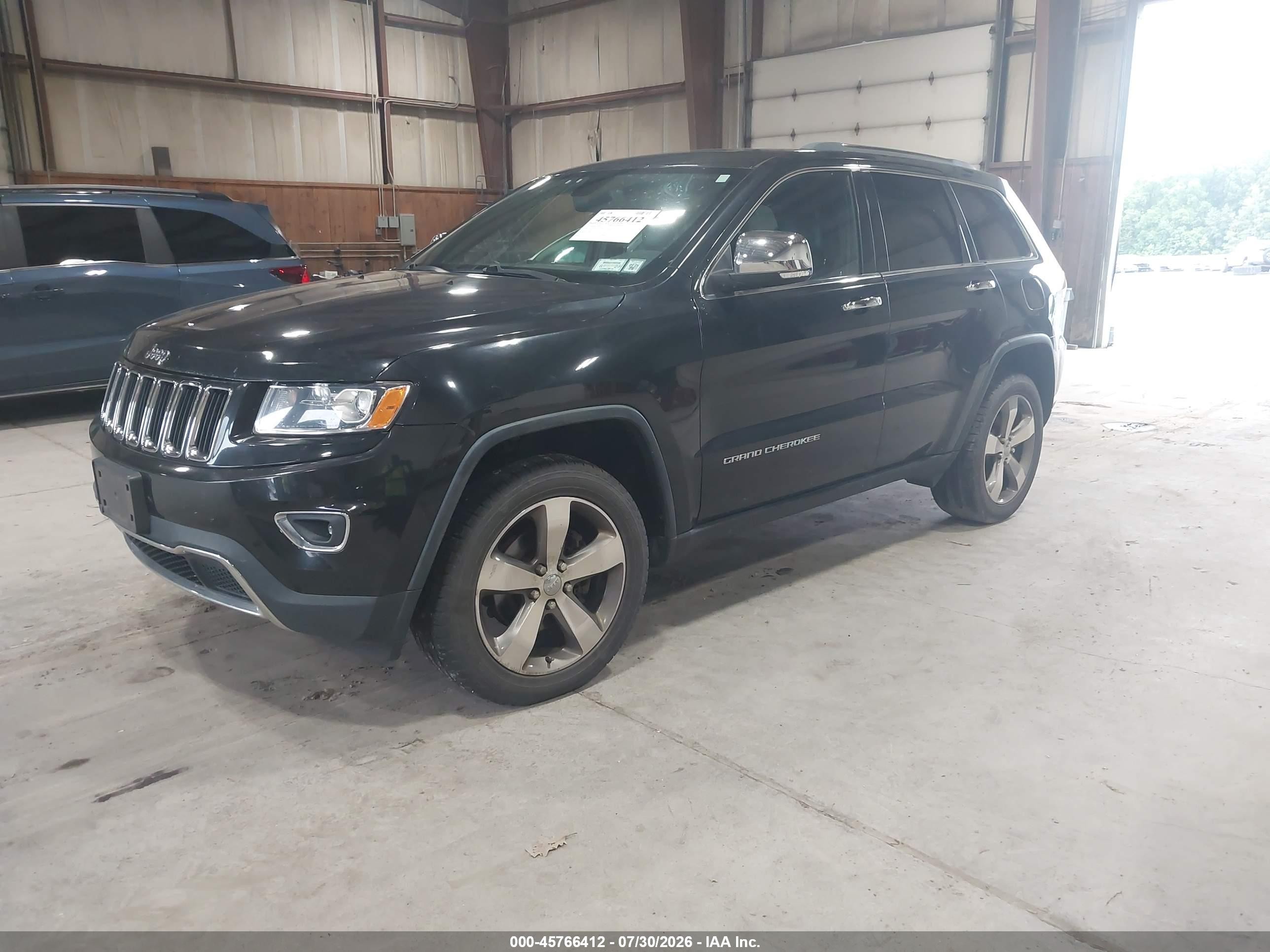 2015 Jeep Grand Cherokee Limited Черный vin: 1C4RJFBG3FC783467