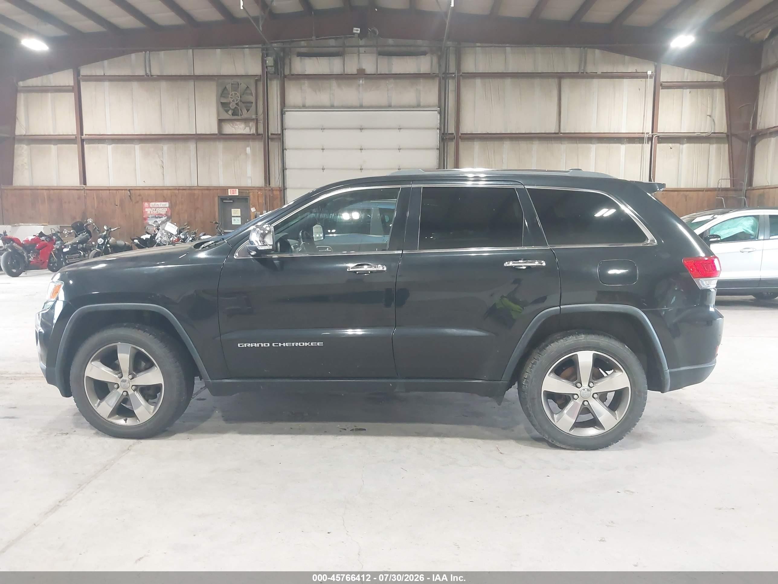 2015 Jeep Grand Cherokee Limited Черный vin: 1C4RJFBG3FC783467