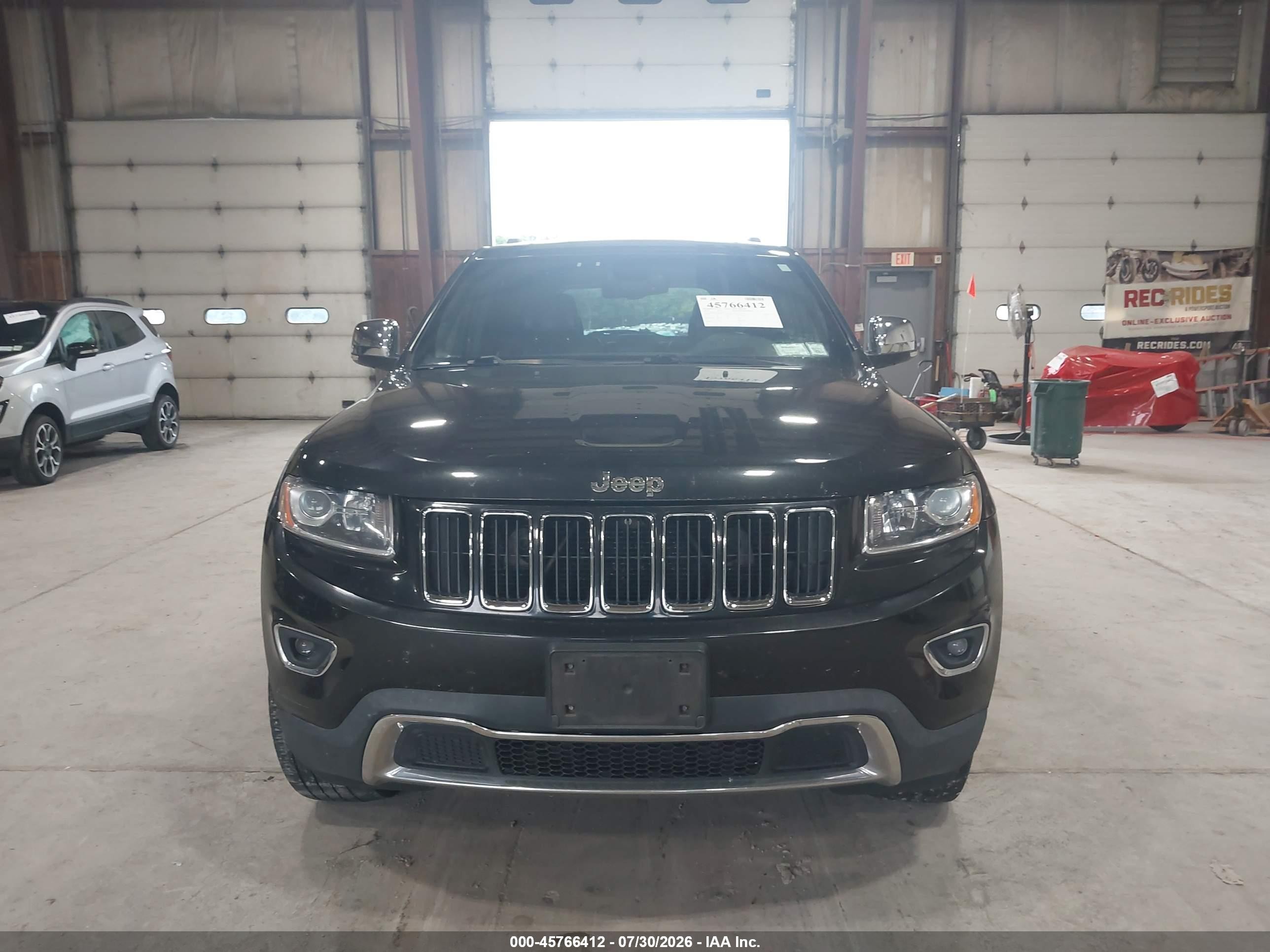 2015 Jeep Grand Cherokee Limited Черный vin: 1C4RJFBG3FC783467