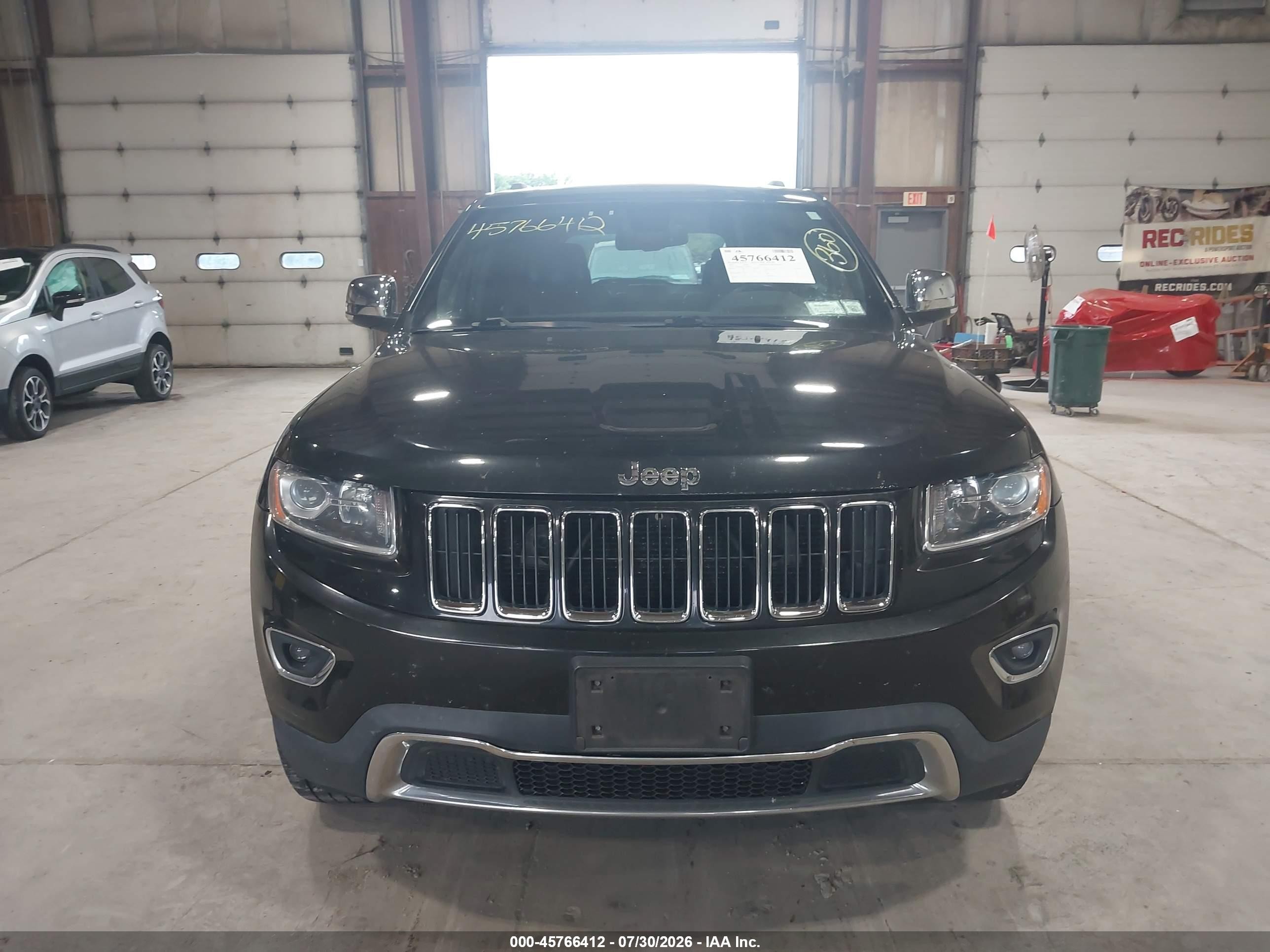 2015 Jeep Grand Cherokee Limited Черный vin: 1C4RJFBG3FC783467
