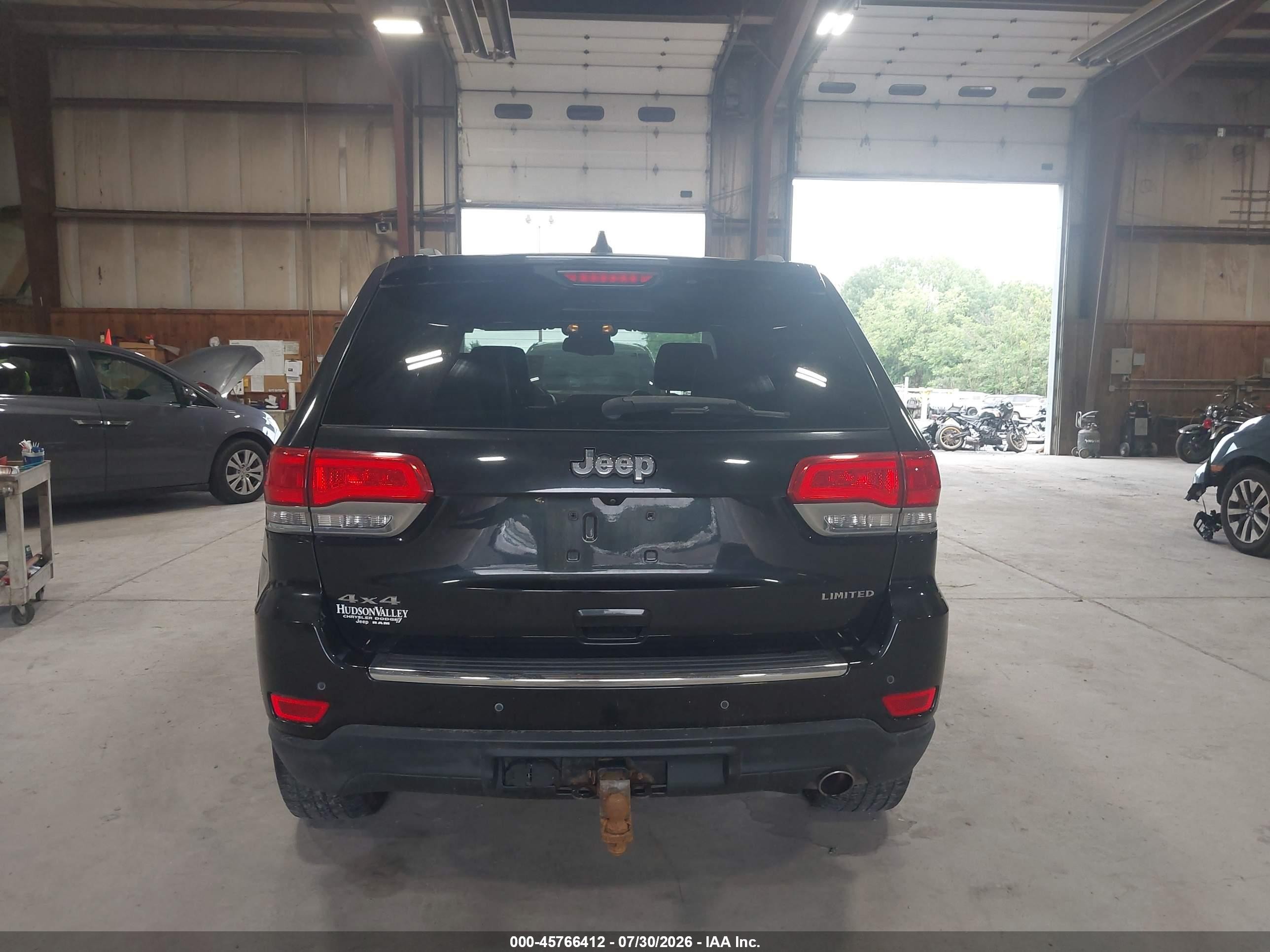 2015 Jeep Grand Cherokee Limited Черный vin: 1C4RJFBG3FC783467