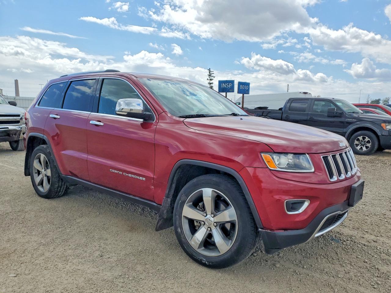 2015 Jeep Grand Cherokee Limited Red vin: 1C4RJFBG3FC791889
