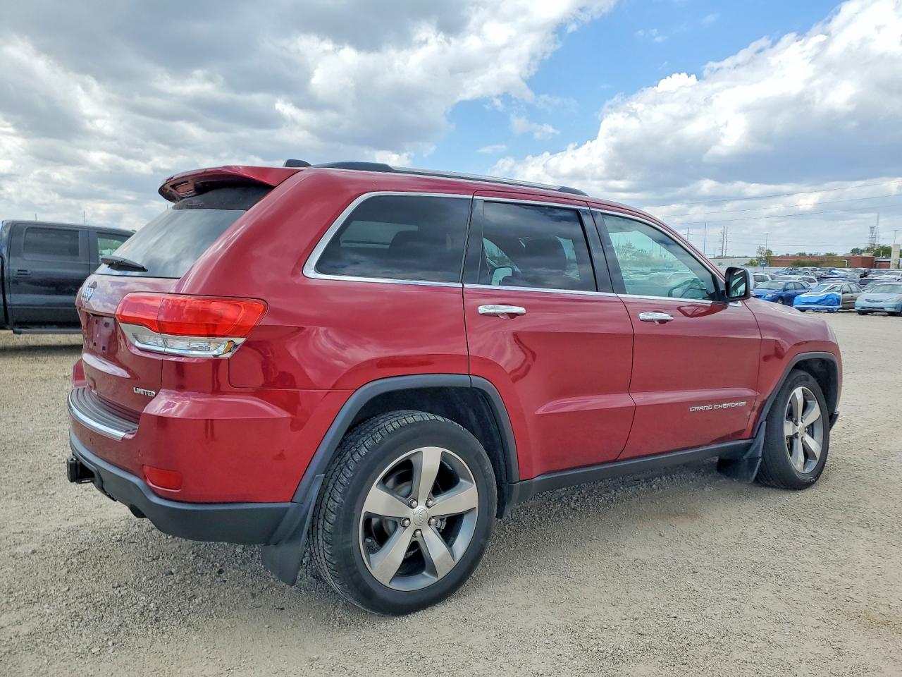 2015 Jeep Grand Cherokee Limited Red vin: 1C4RJFBG3FC791889