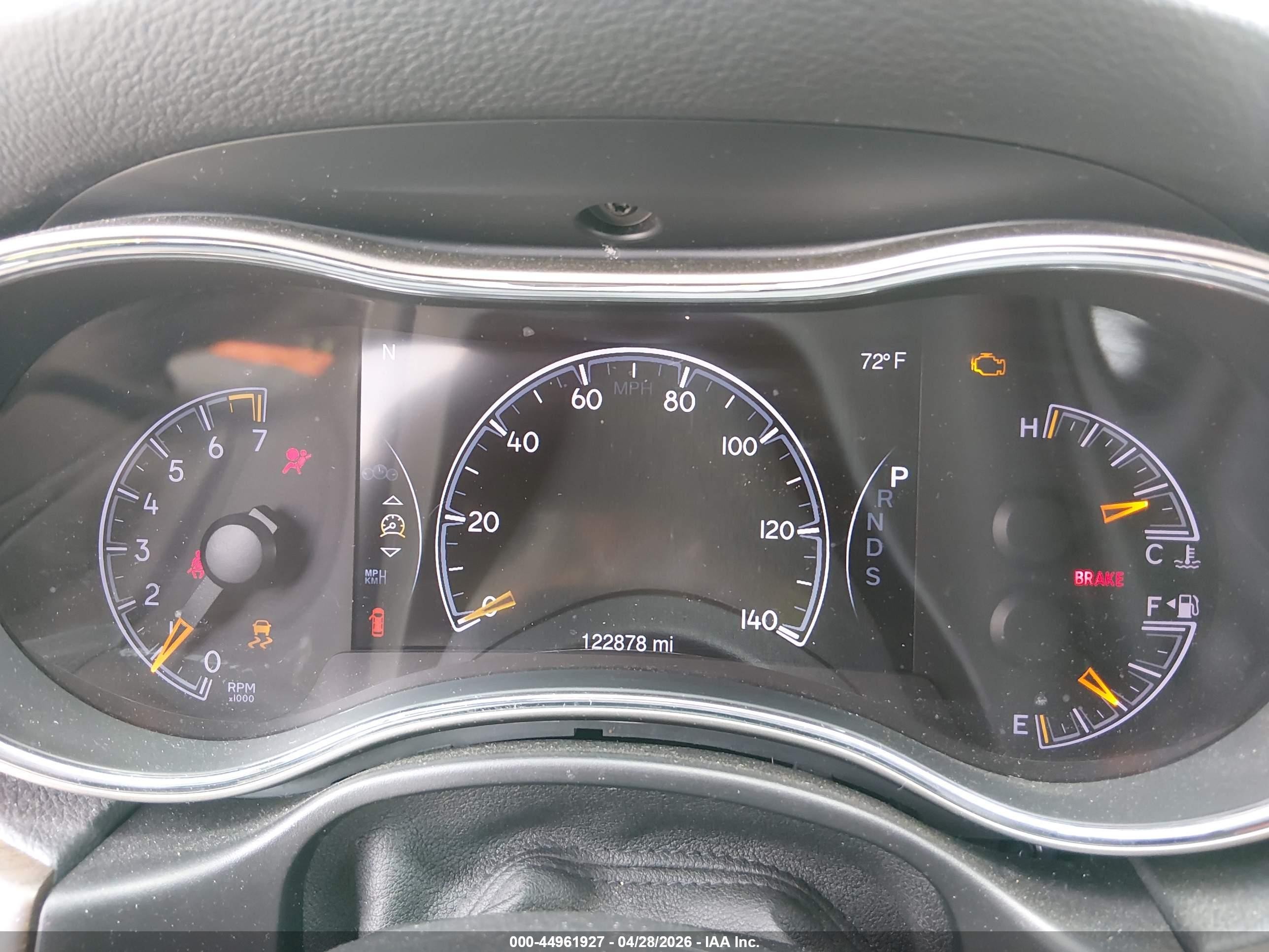 2015 Jeep Grand Cherokee Limited Серый vin: 1C4RJFBG3FC797529