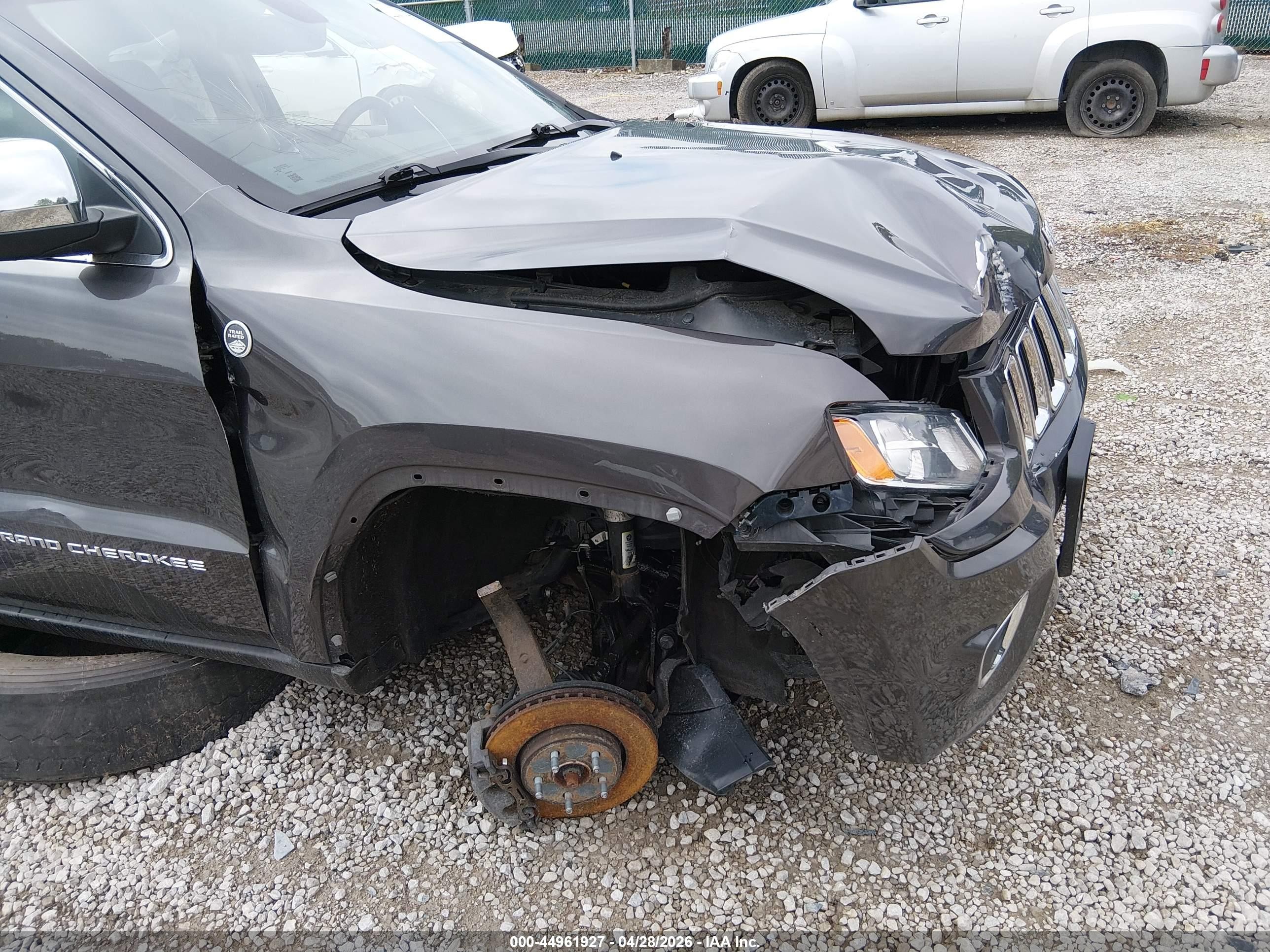 2015 Jeep Grand Cherokee Limited Серый vin: 1C4RJFBG3FC797529