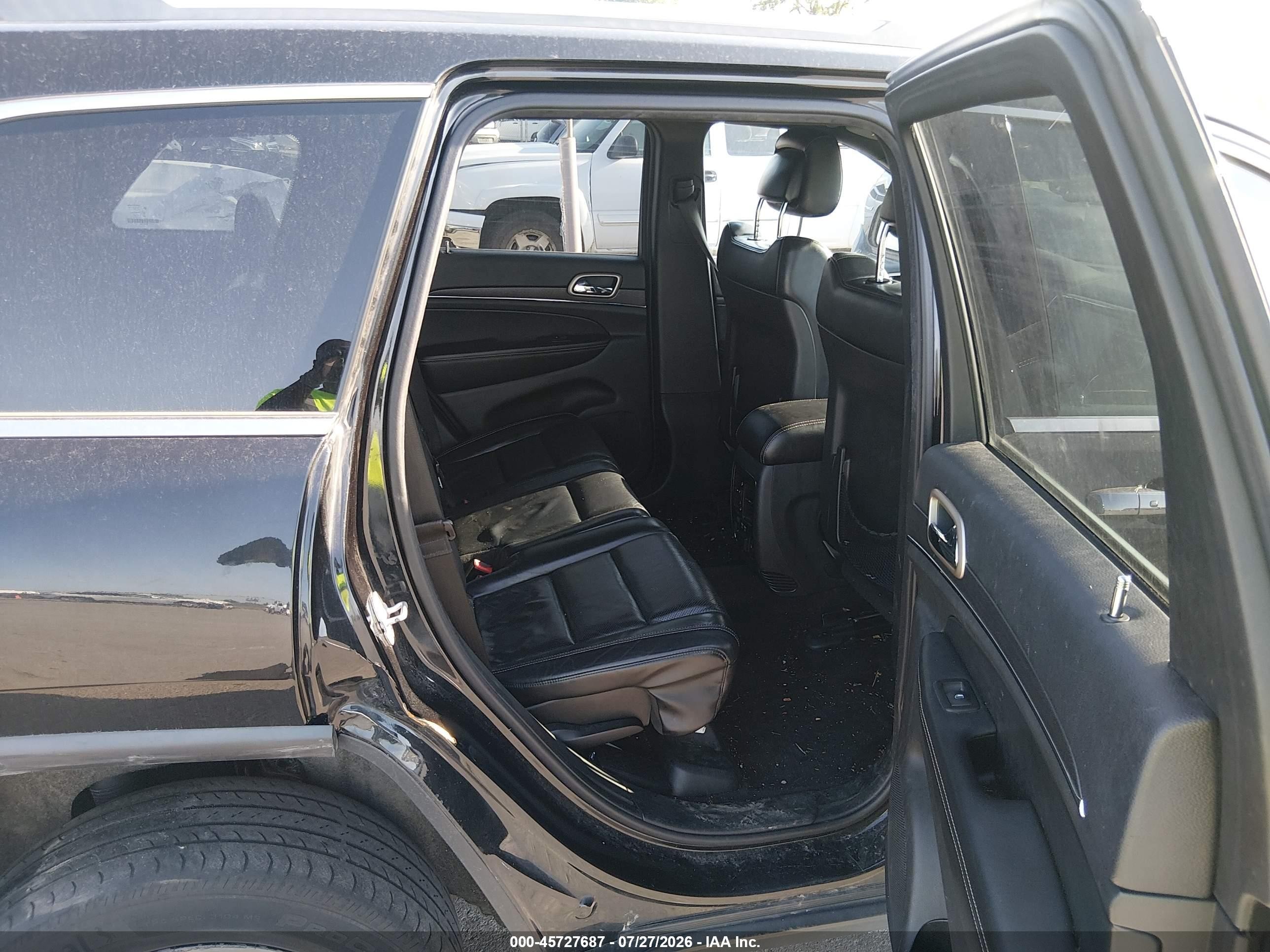 2015 Jeep Grand Cherokee Limited Black vin: 1C4RJFBG3FC812207
